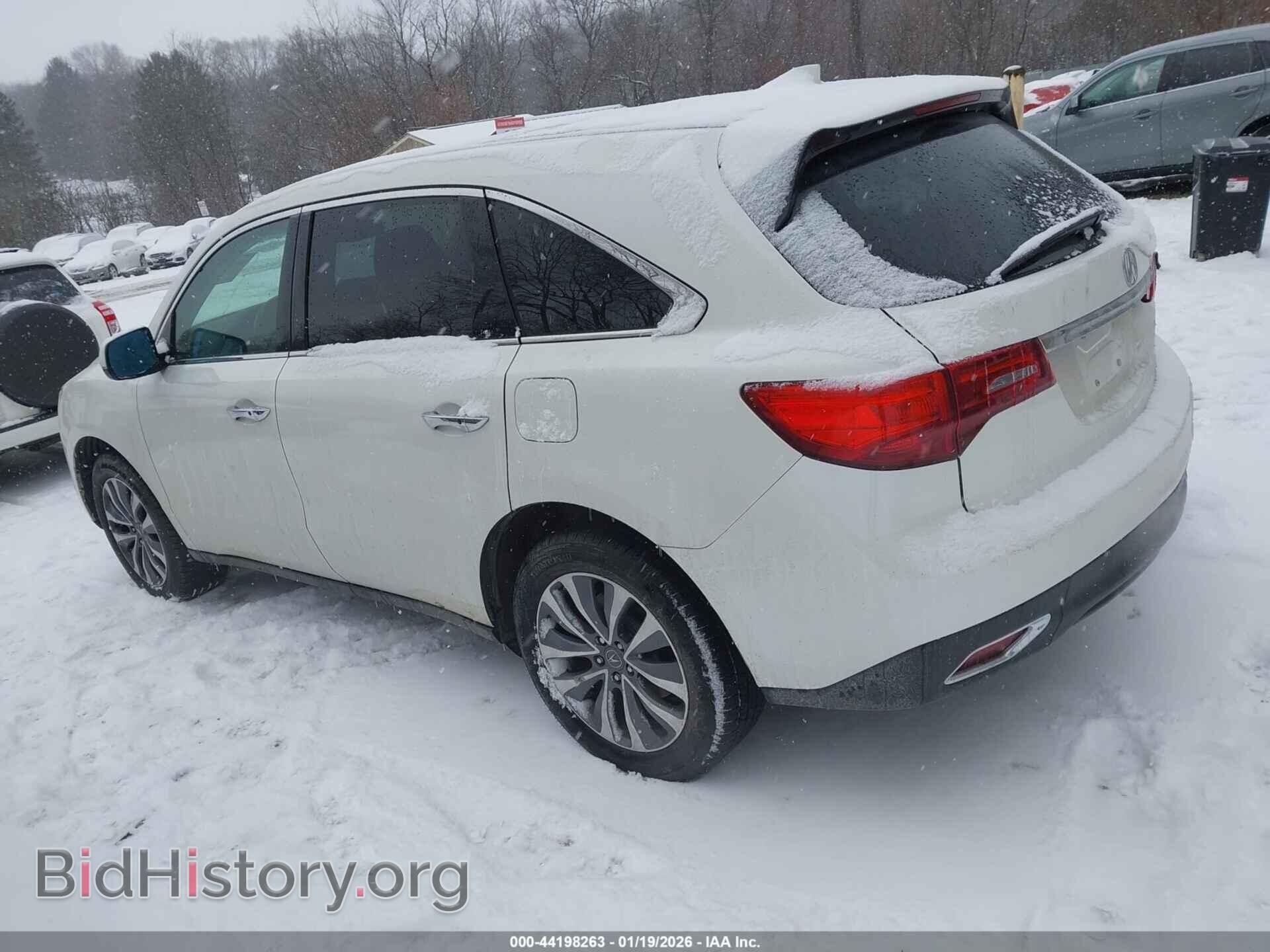 2014 ACURA MDX - VIN: 5FRYD4H45EB022024 - Фото 3