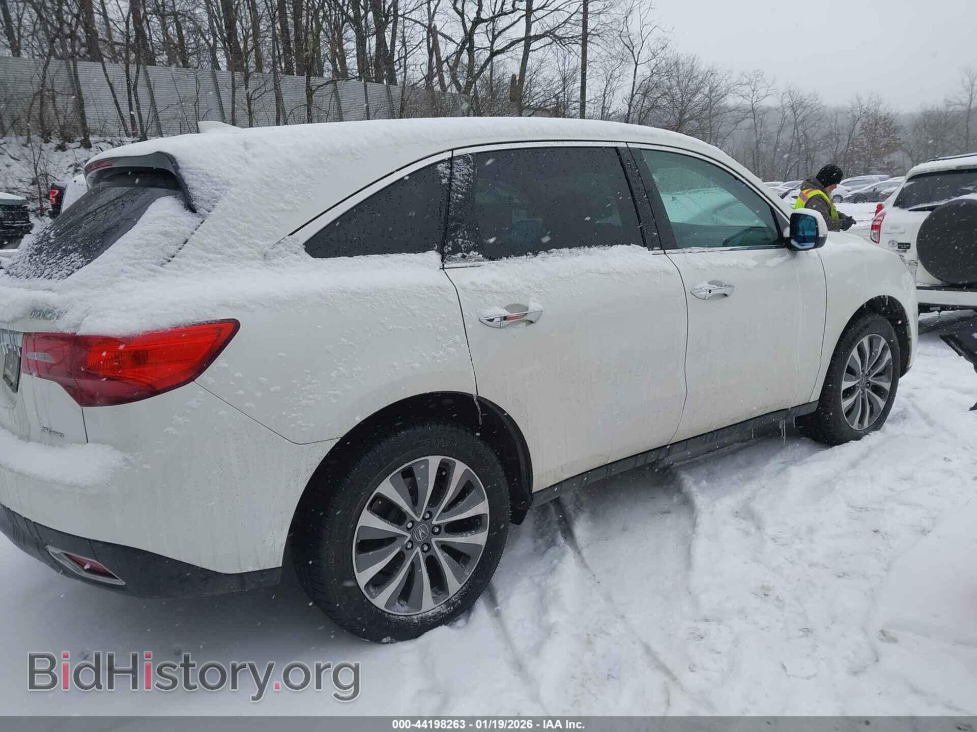 2014 ACURA MDX - VIN: 5FRYD4H45EB022024 - Фото 4