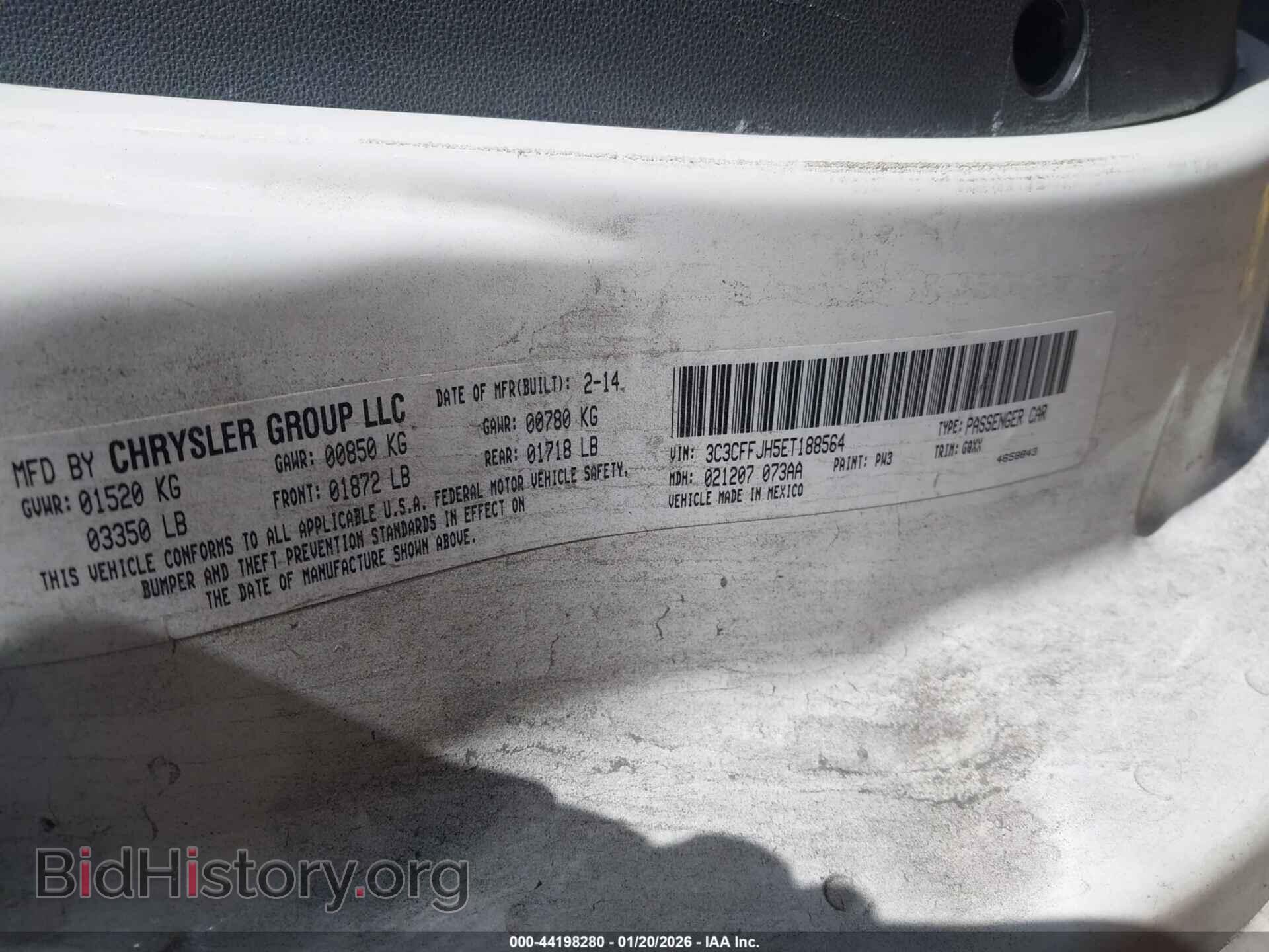 2014 FIAT 500C - VIN: 3C3CFFJH5ET188564 - Photo 9