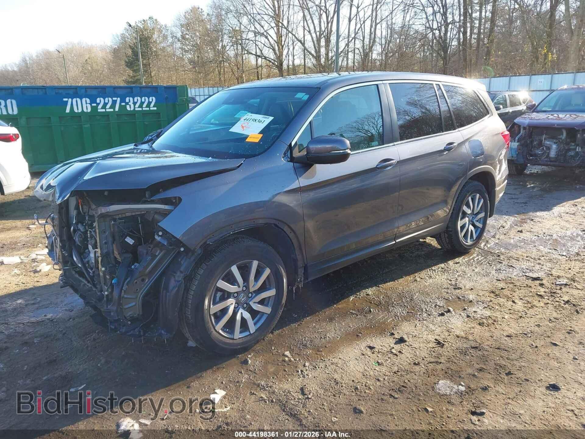 2019 HONDA PILOT - VIN: 5FNYF5H52KB035545 - Фото 2