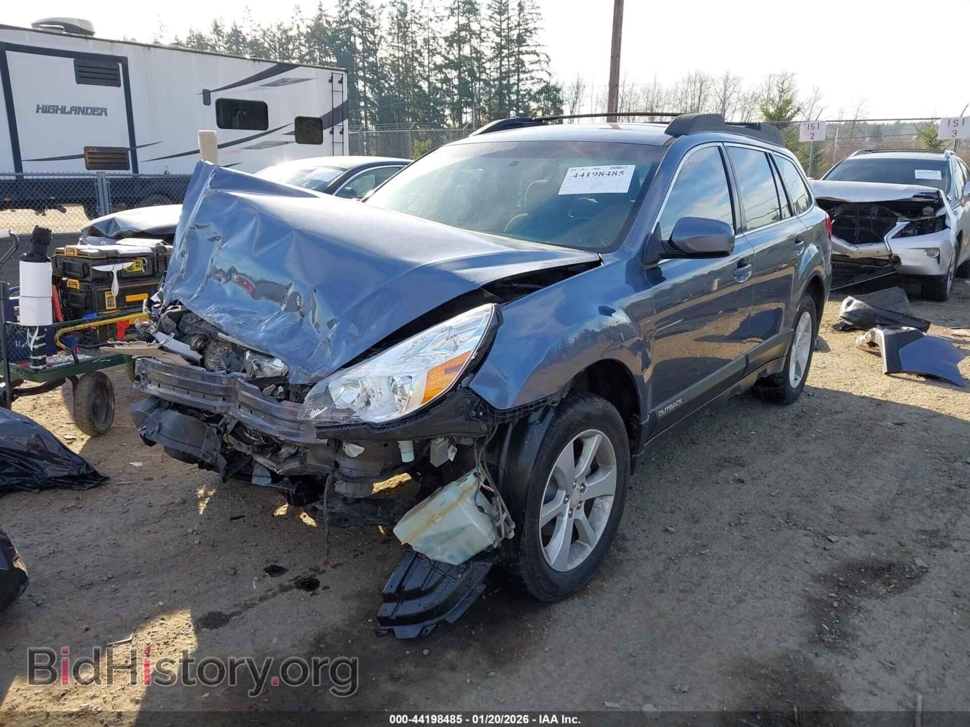 2014 SUBARU OUTBACK - VIN: 4S4BRBCCXE3326972 - Фото 2