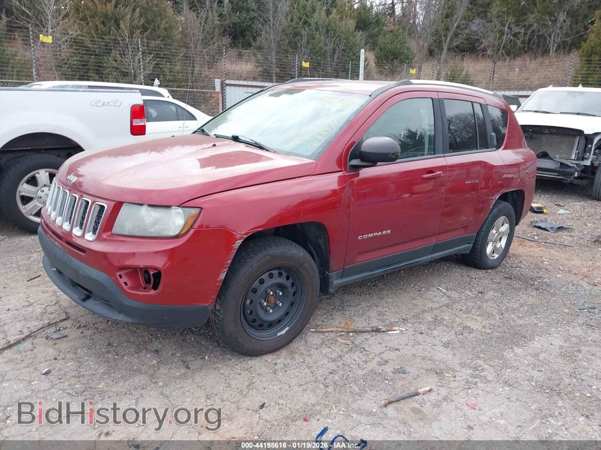 2015 JEEP COMPASS - VIN: 1C4NJCBA9FD218899 - Фото 2