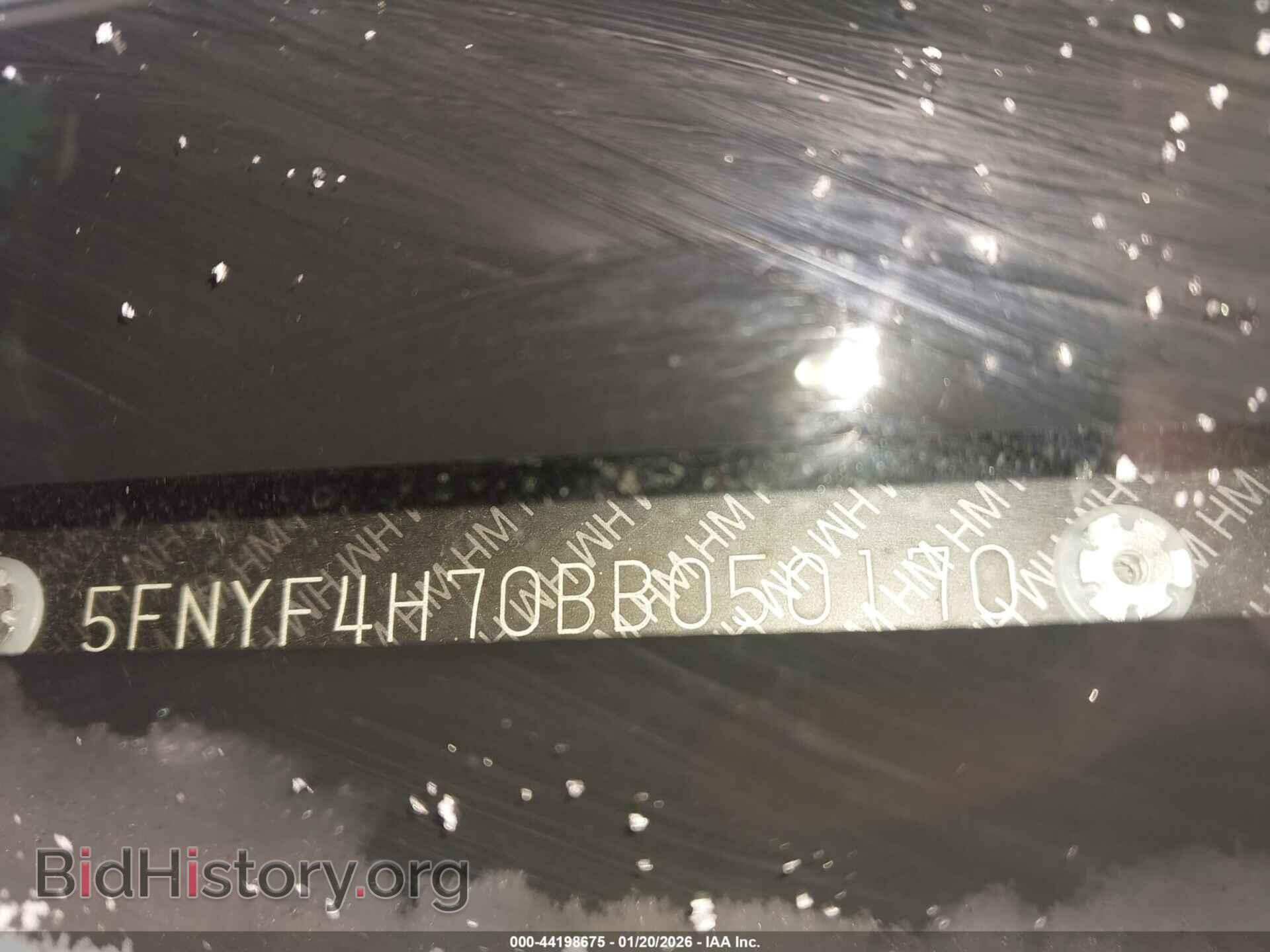2011 HONDA PILOT - VIN: 5FNYF4H70BB050170 - Фото 9