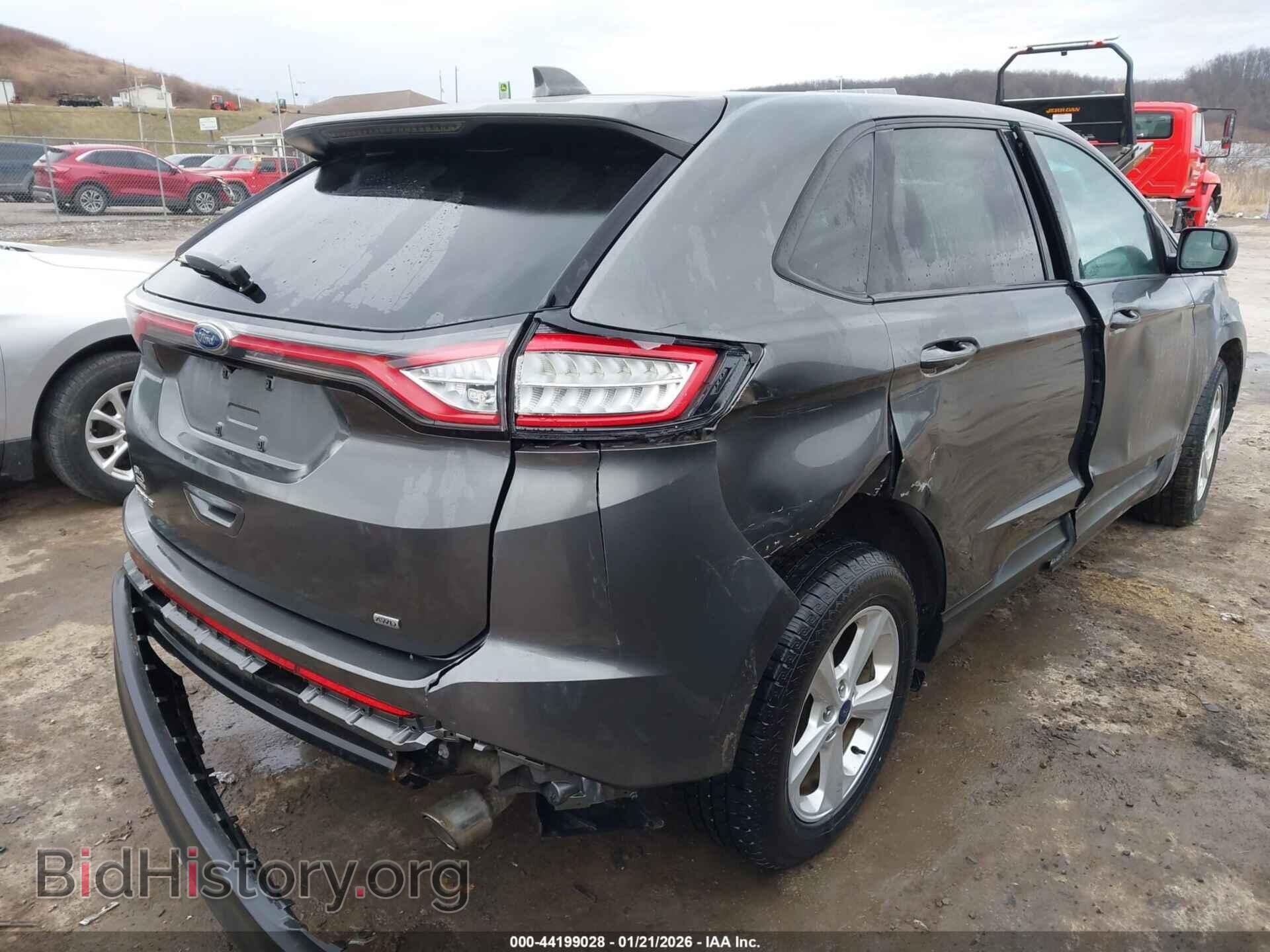 2015 FORD EDGE - VIN: 2FMTK4G87FBC09748 - Фото 4