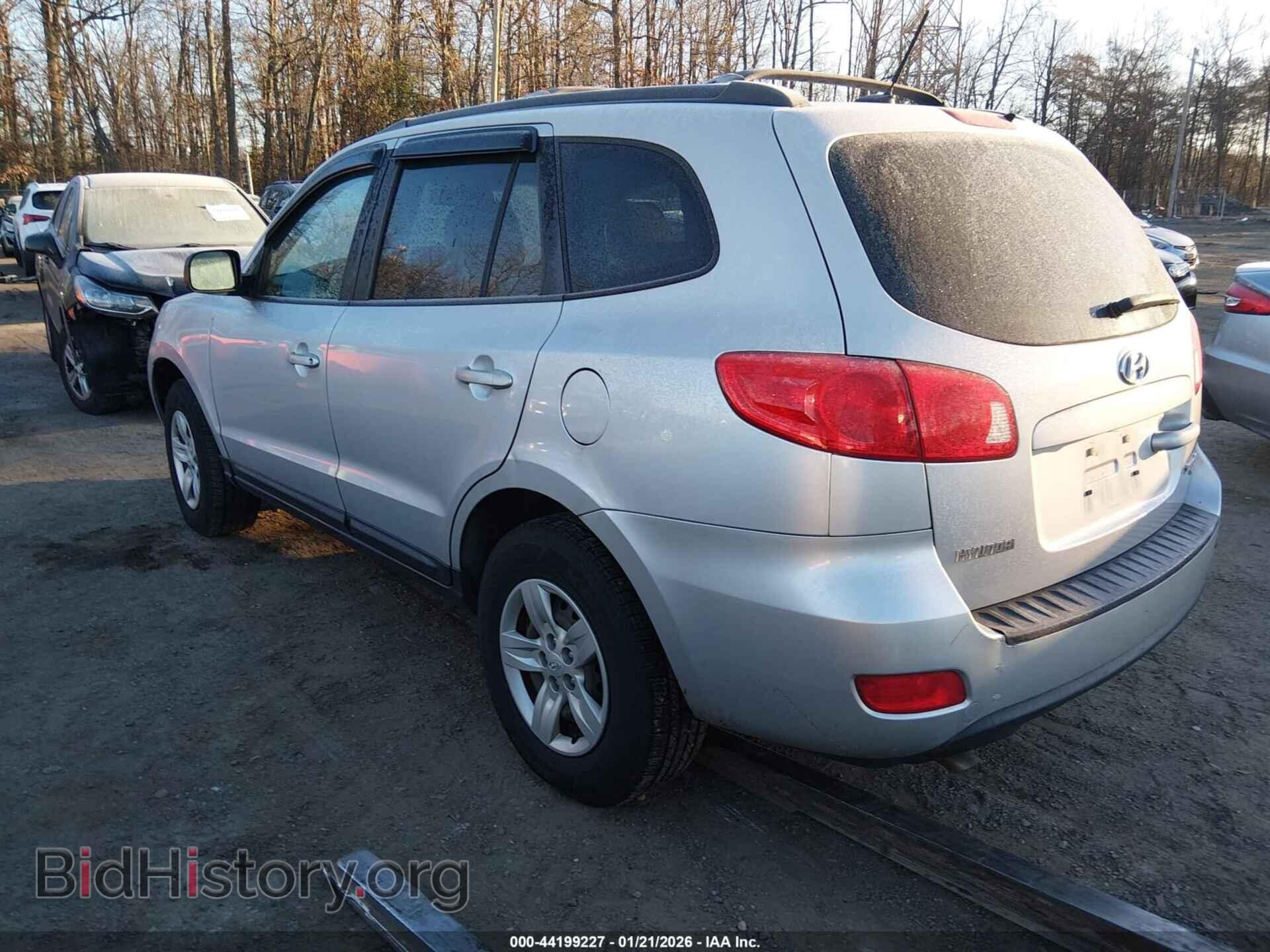 2009 HYUNDAI SANTA FE - VIN: 5NMSG73D09H256602 - Фото 3