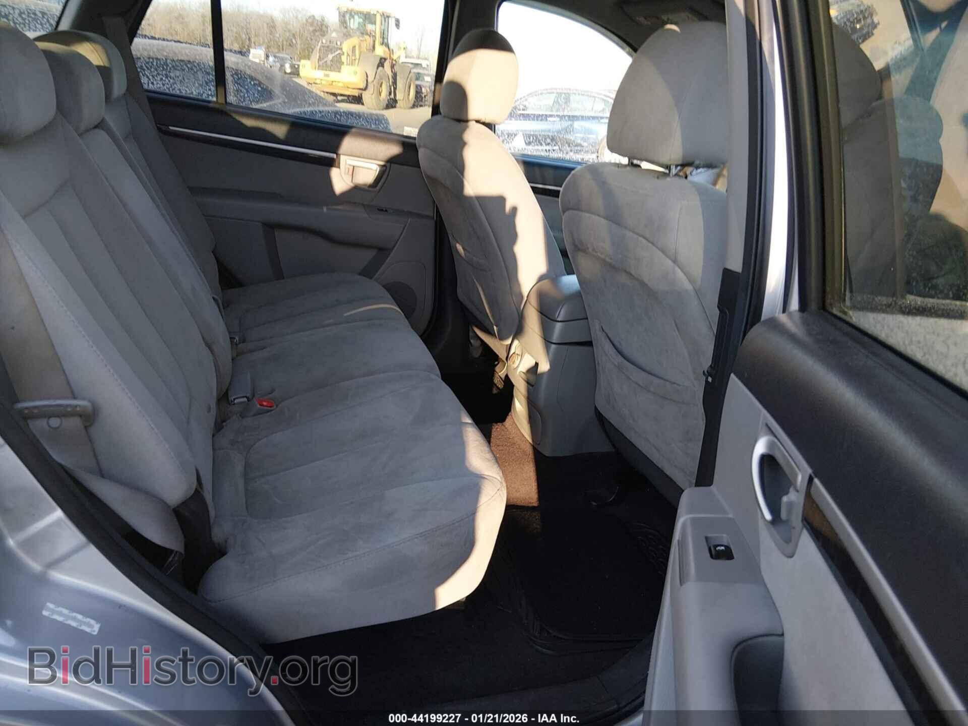 2009 HYUNDAI SANTA FE - VIN: 5NMSG73D09H256602 - Фото 8