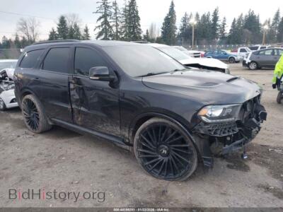 2018 Dodge DURANGO R/T AWD, черный — VIN 1C4SDJCT9JC394848, IAAI