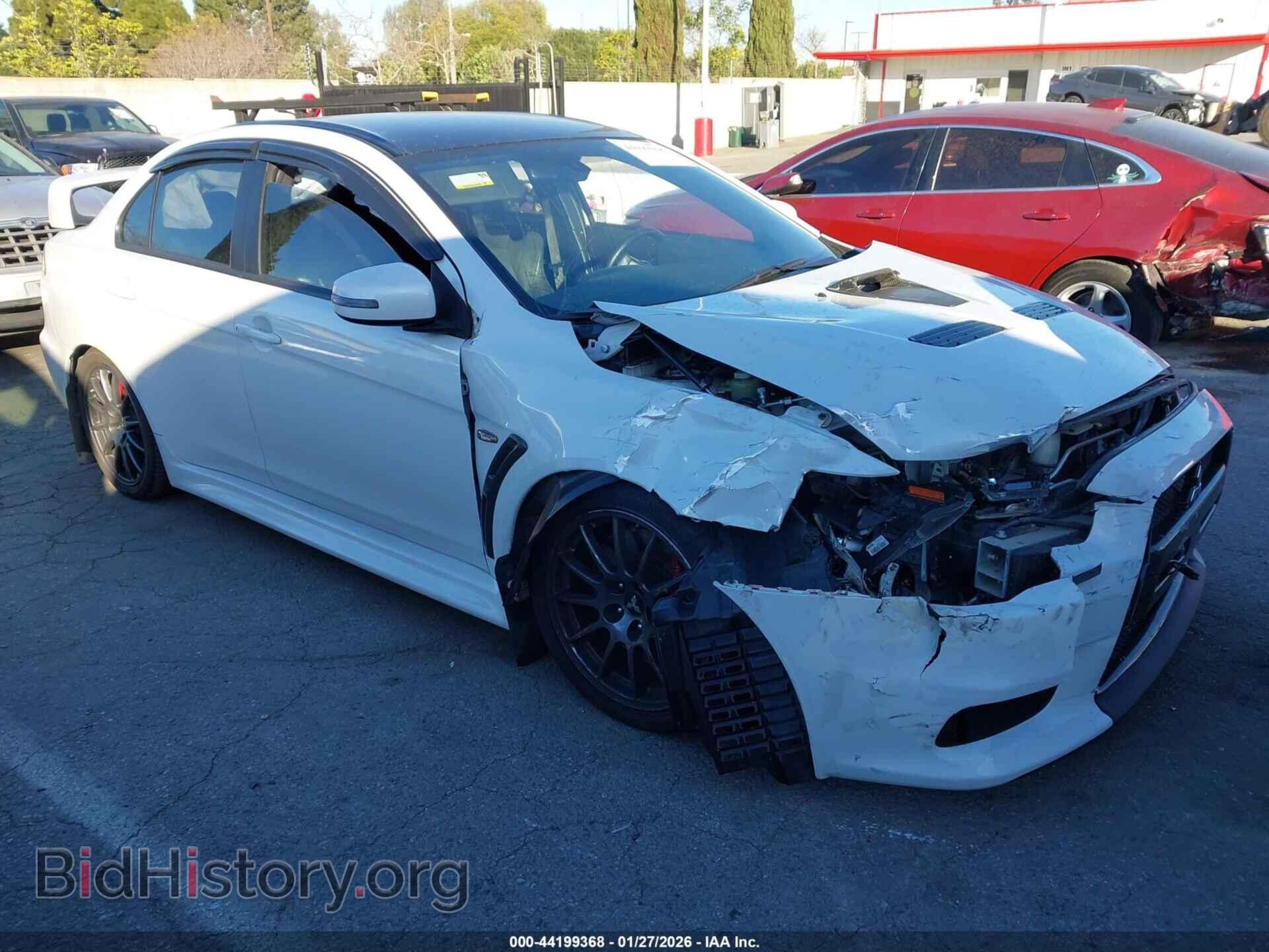 Photo JA32W7FV8FU028308 - MITSUBISHI LANCER EVOLUTION 2015
