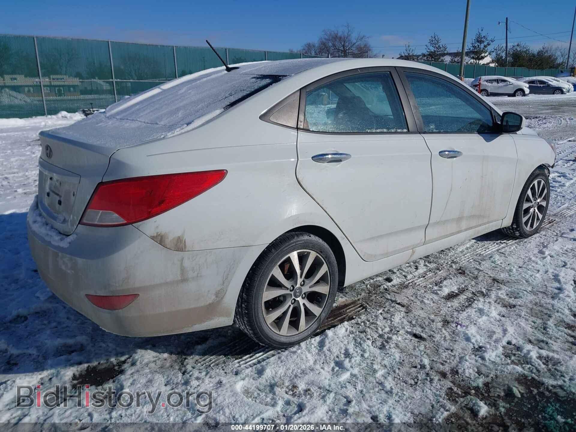2017 HYUNDAI ACCENT - VIN: KMHCT4AE5HU368972 - Фото 4