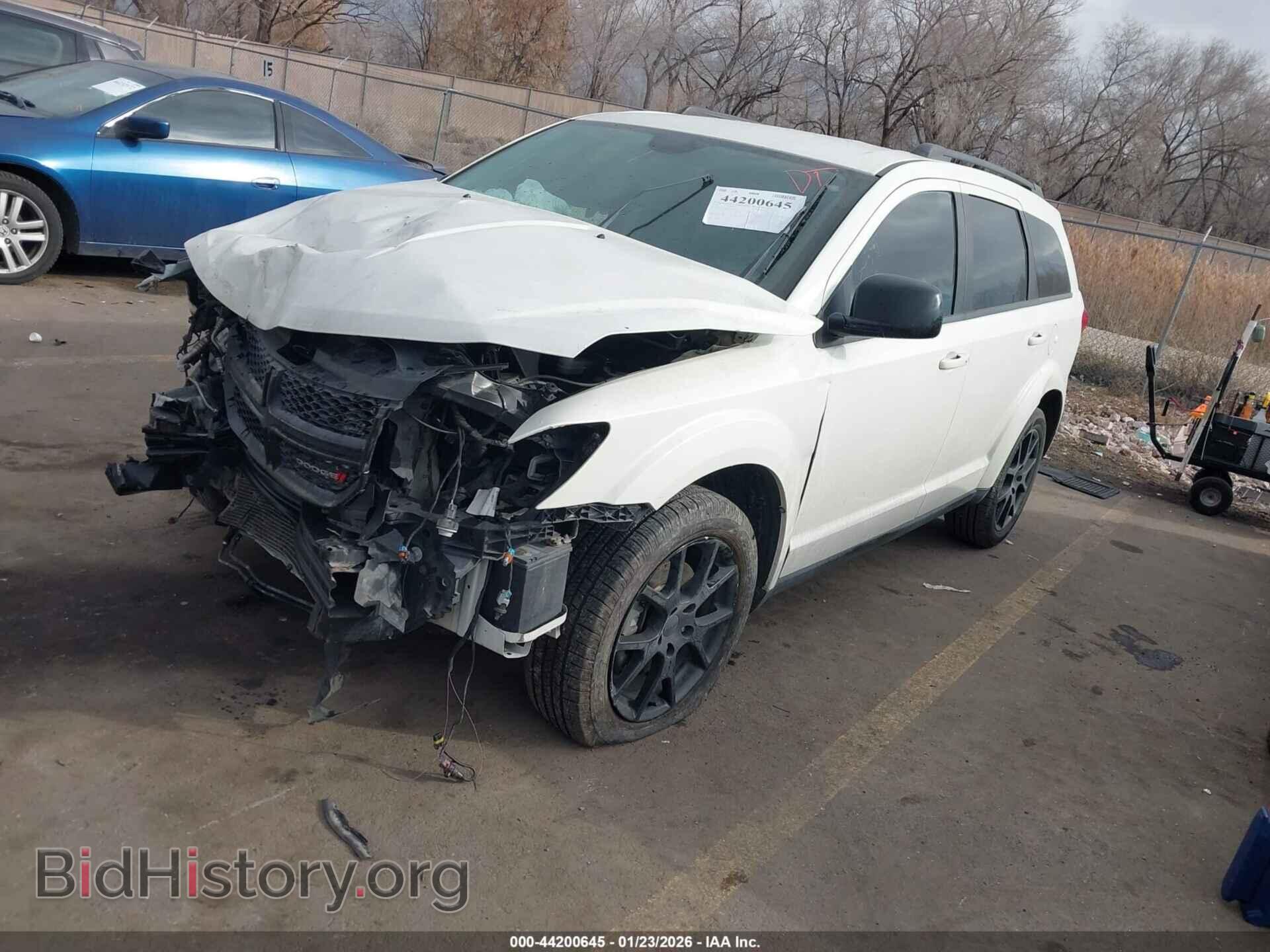 2014 DODGE JOURNEY - VIN: 3C4PDCBB6ET153155 - Фото 2