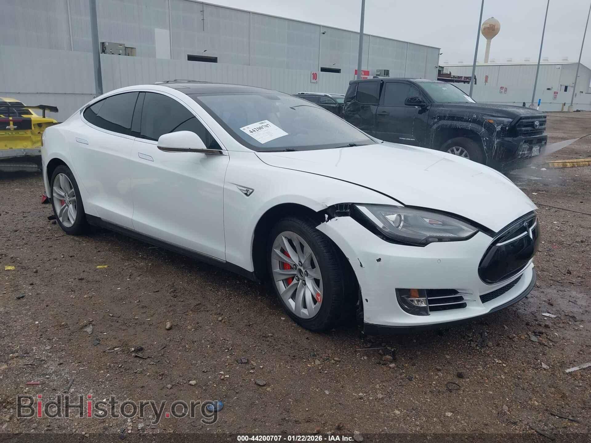 Photo 5YJSA1H15EFP52116 - TESLA MODEL S 2014