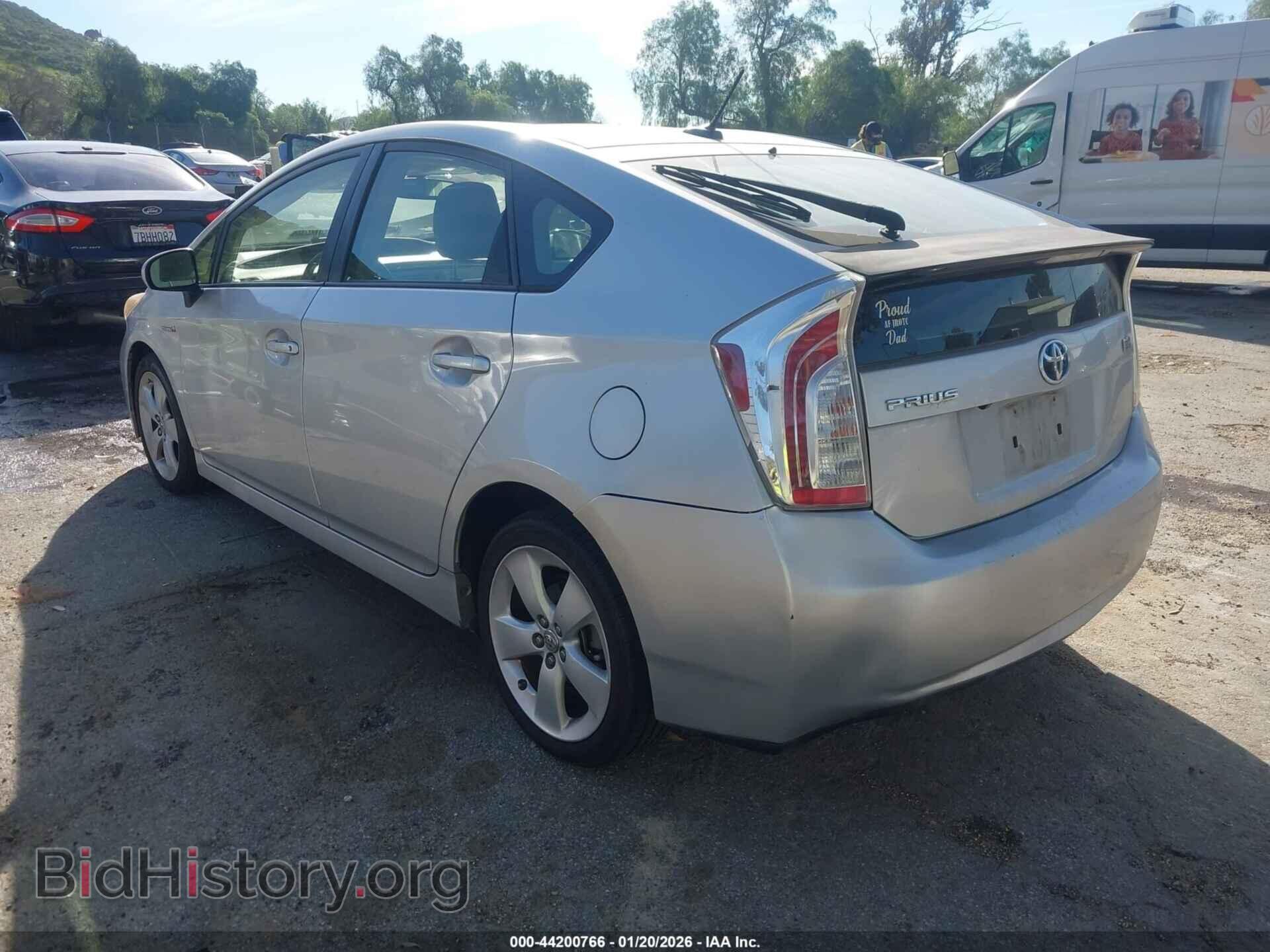 2012 TOYOTA PRIUS - VIN: JTDKN3DU9C1527770 - Фото 3