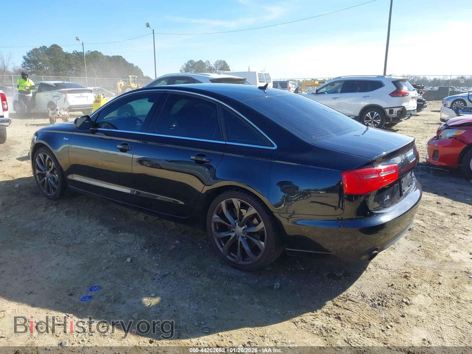 2013 AUDI A6 - VIN: WAUGGAFC9DN069535 - Фото 3