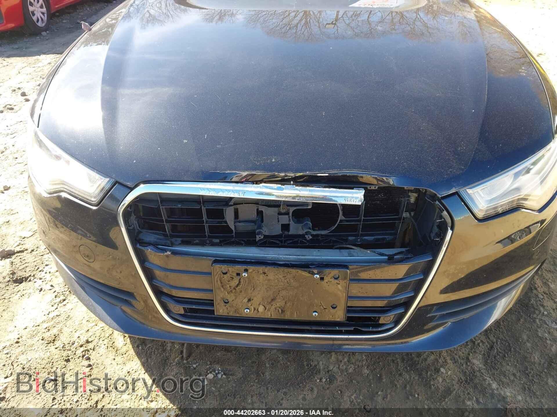 2013 AUDI A6 - VIN: WAUGGAFC9DN069535 - Фото 6