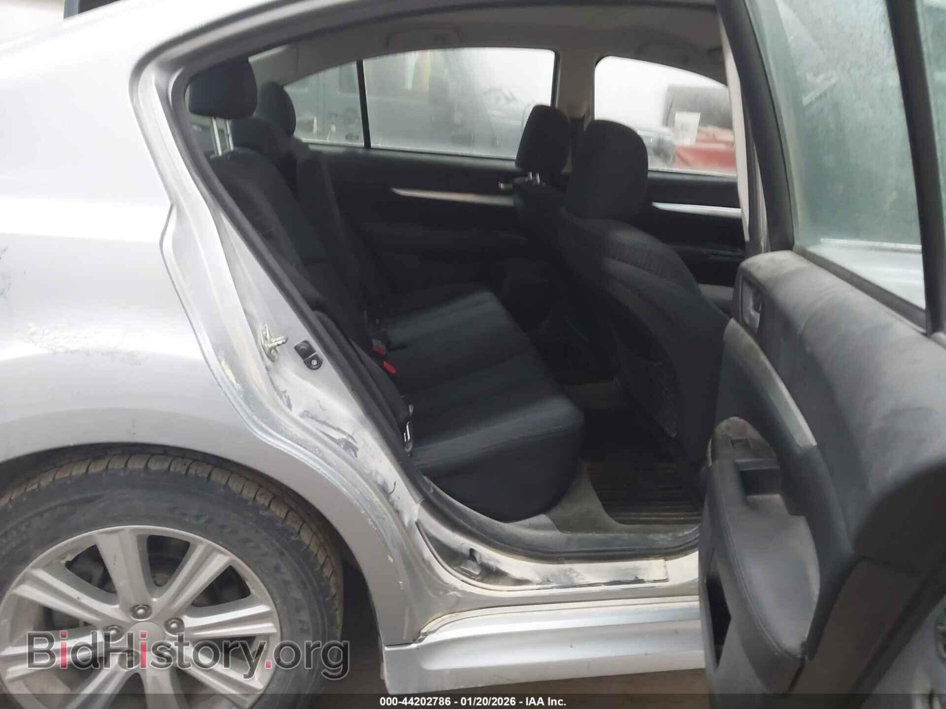 2012 SUBARU LEGACY - VIN: 4S3BMCC66C3029309 - Фото 8