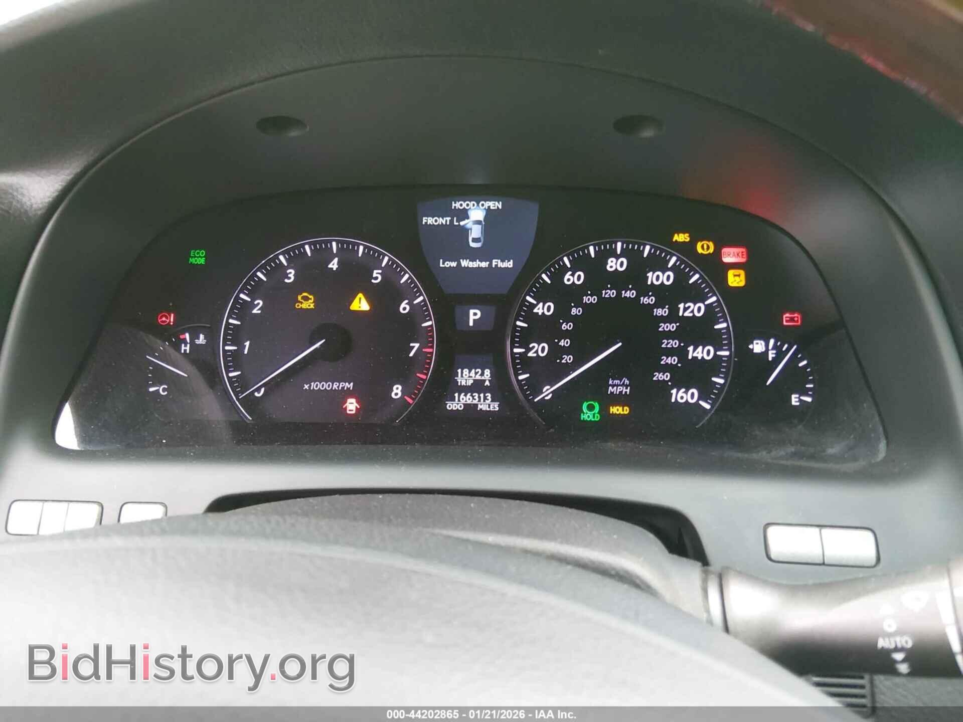 2011 LEXUS LS 460 - VIN: JTHBL5EF9B5107840 - Фото 7