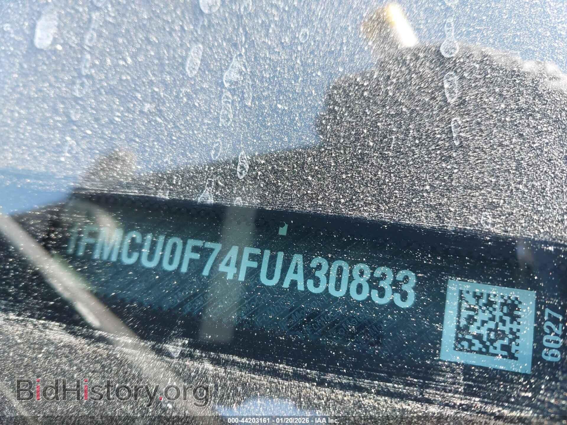 2015 FORD ESCAPE - VIN: 1FMCU0F74FUA30833 - Фото 9