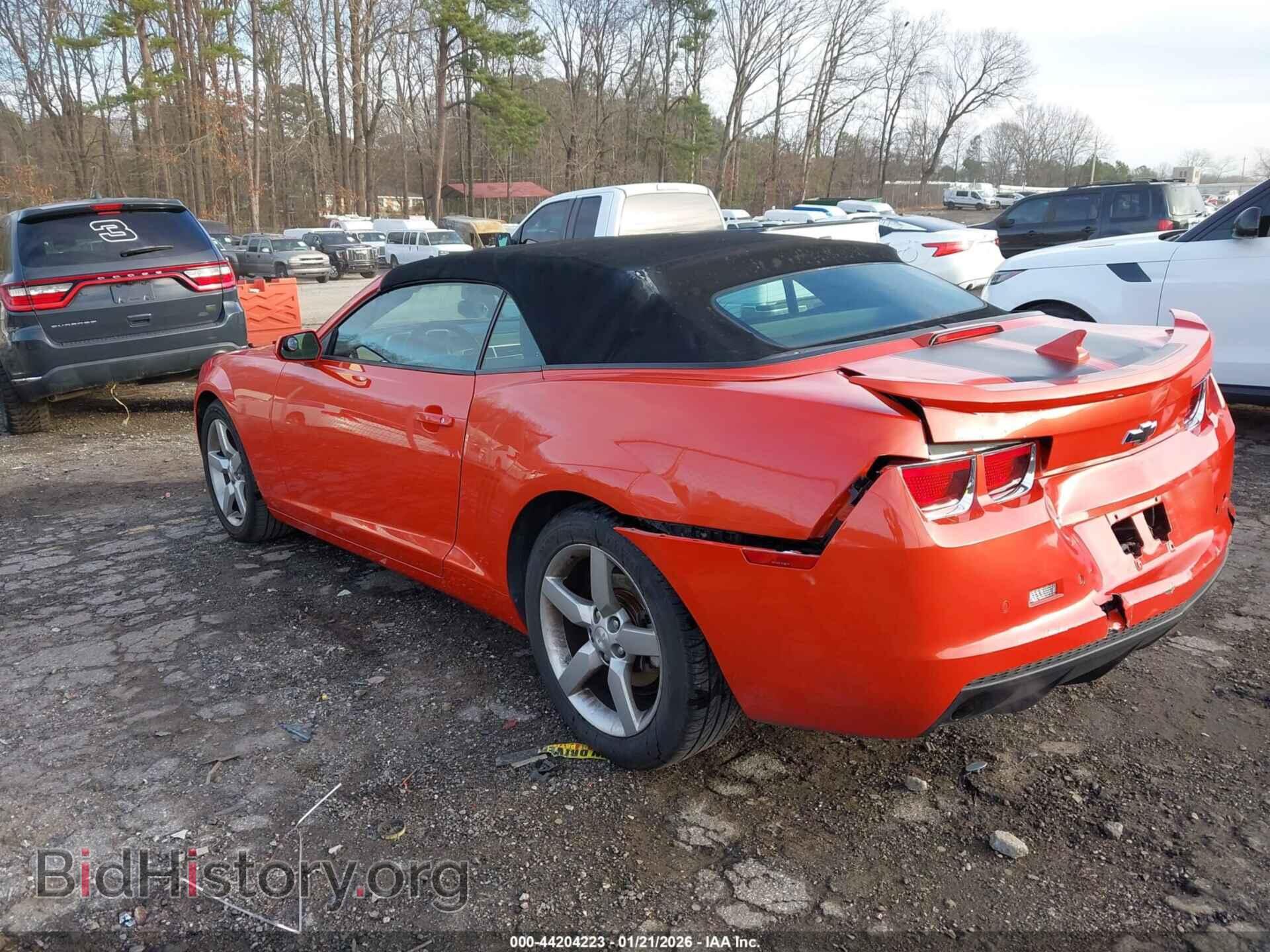 2012 CHEVROLET CAMARO - VIN: 2G1FC3D39C9202930 - Фото 3
