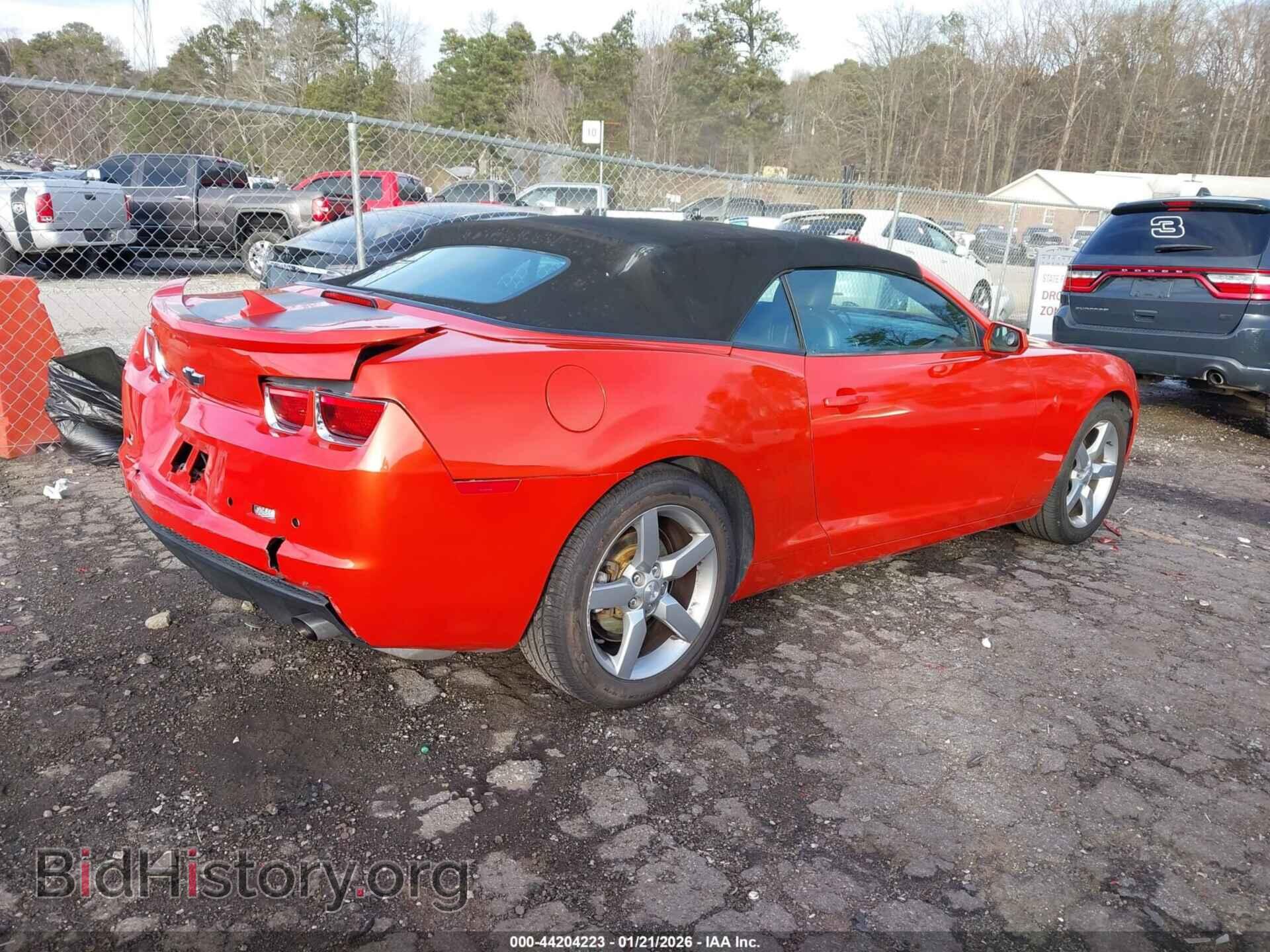 2012 CHEVROLET CAMARO - VIN: 2G1FC3D39C9202930 - Фото 4