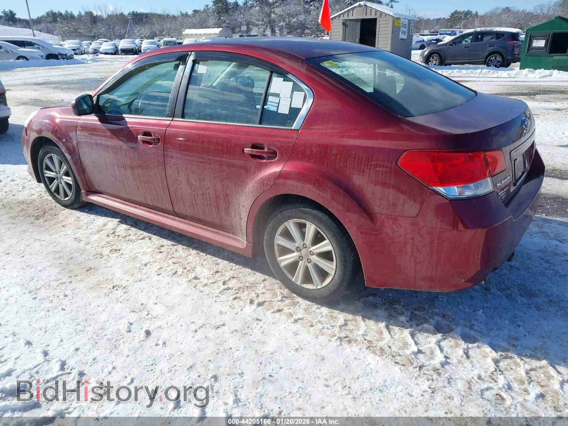 2011 SUBARU LEGACY - VIN: 4S3BMBG62B3237691 - Фото 3