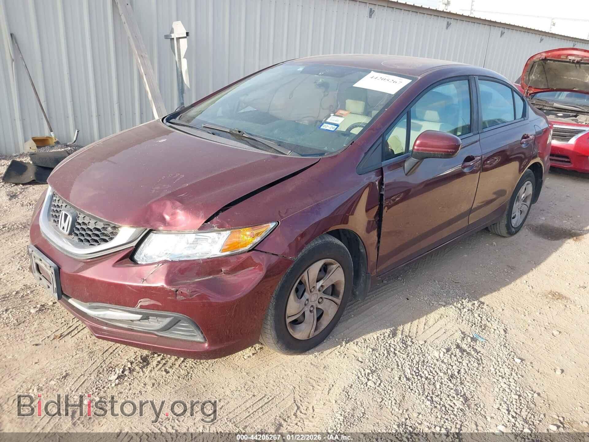 2014 HONDA CIVIC - VIN: 19XFB2F59EE057900 - Фото 2