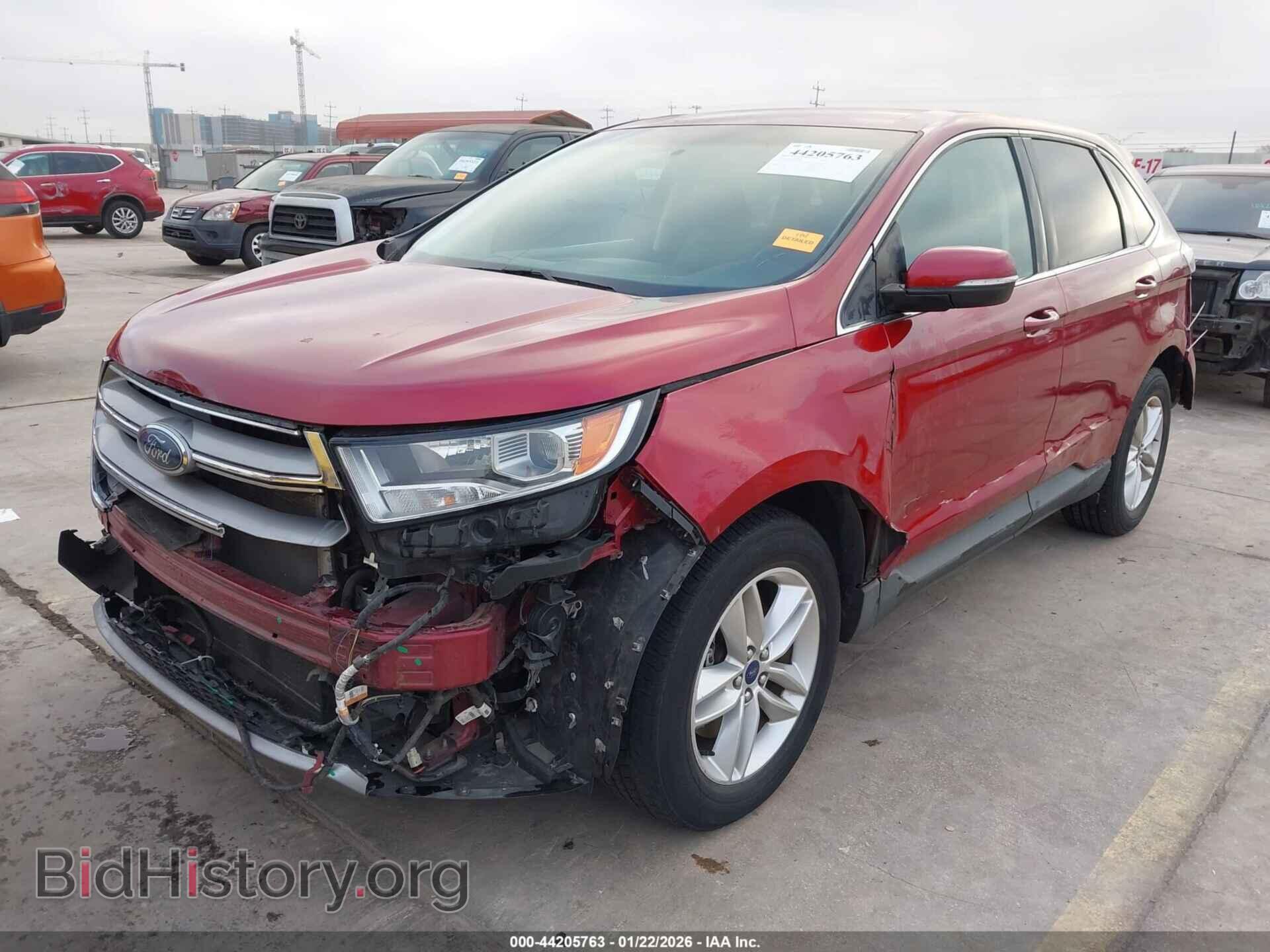 2016 FORD EDGE - VIN: 2FMPK4J8XGBB67698 - Фото 2