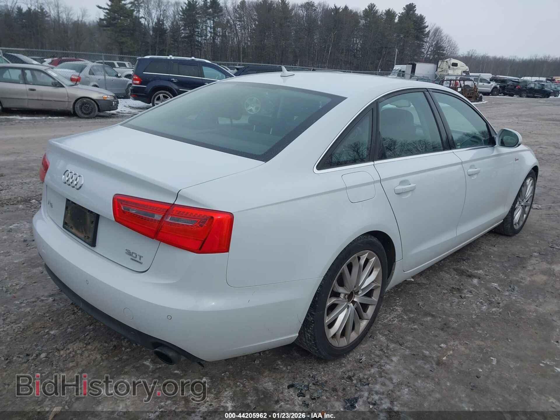 2012 AUDI A6 - VIN: WAUGGAFC2CN126074 - Photo 4