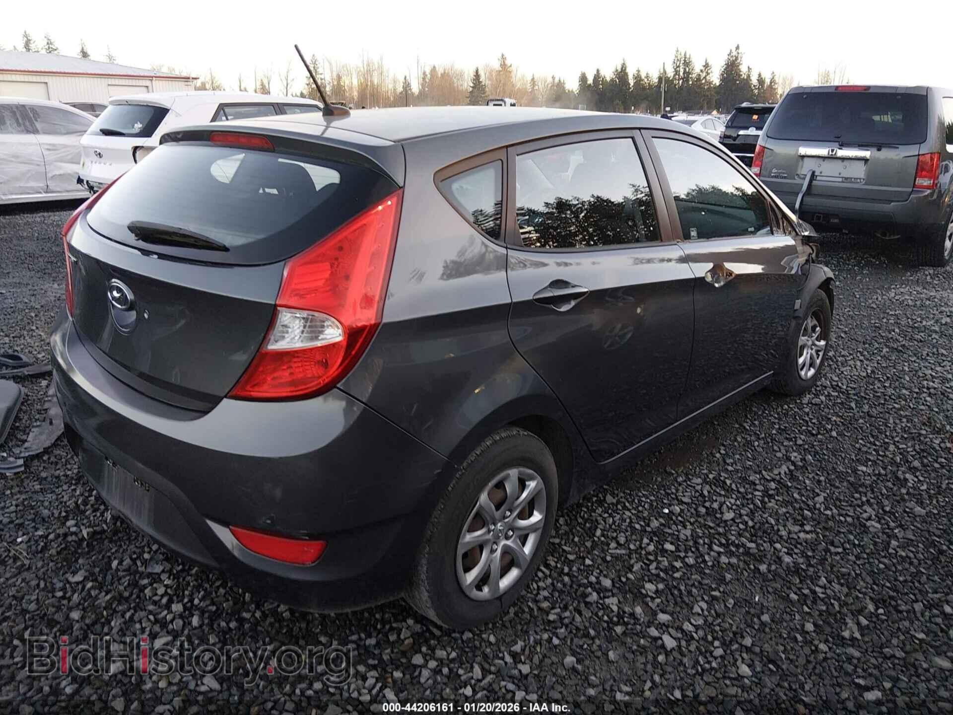 2012 HYUNDAI ACCENT - VIN: KMHCT5AE9CU055518 - Фото 4