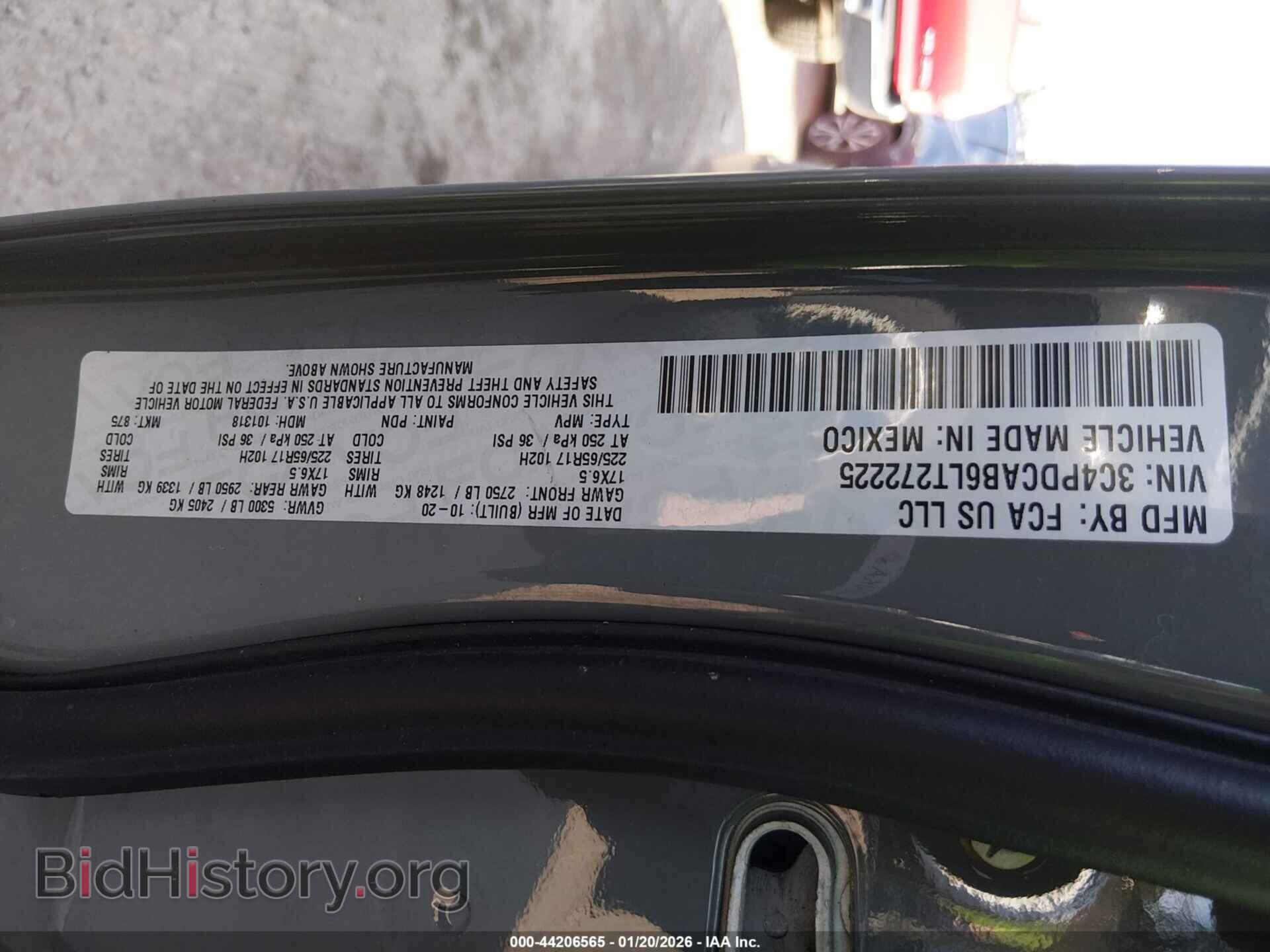 2020 DODGE JOURNEY - VIN: 3C4PDCAB6LT272225 - Фото 9