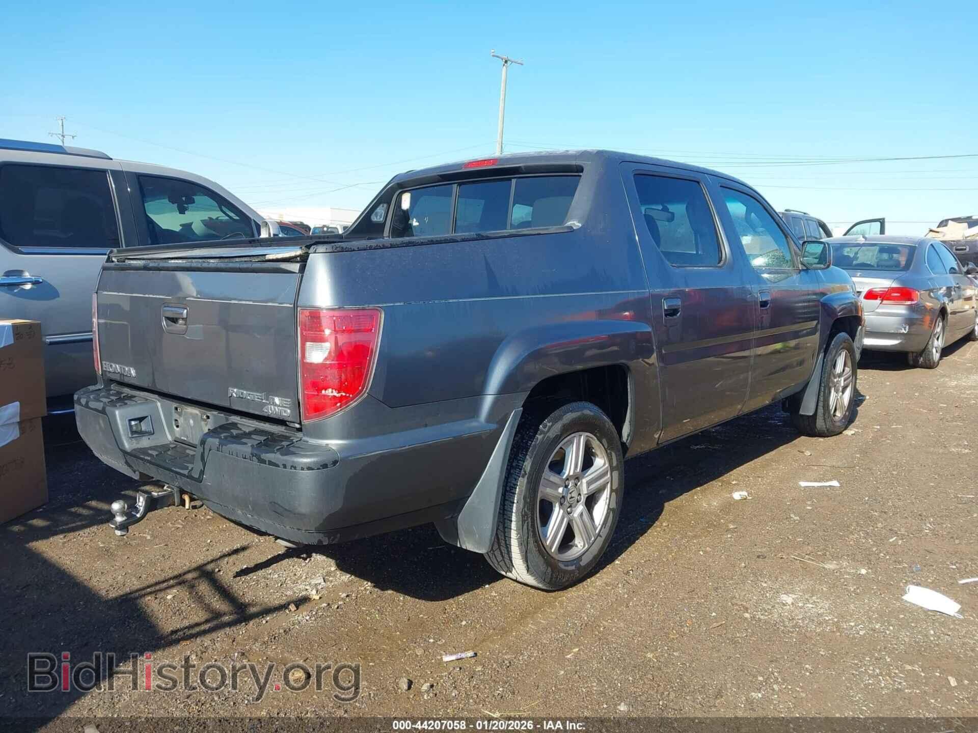 2010 HONDA RIDGELINE - VIN: 5FPYK1F55AB011902 - Фото 4