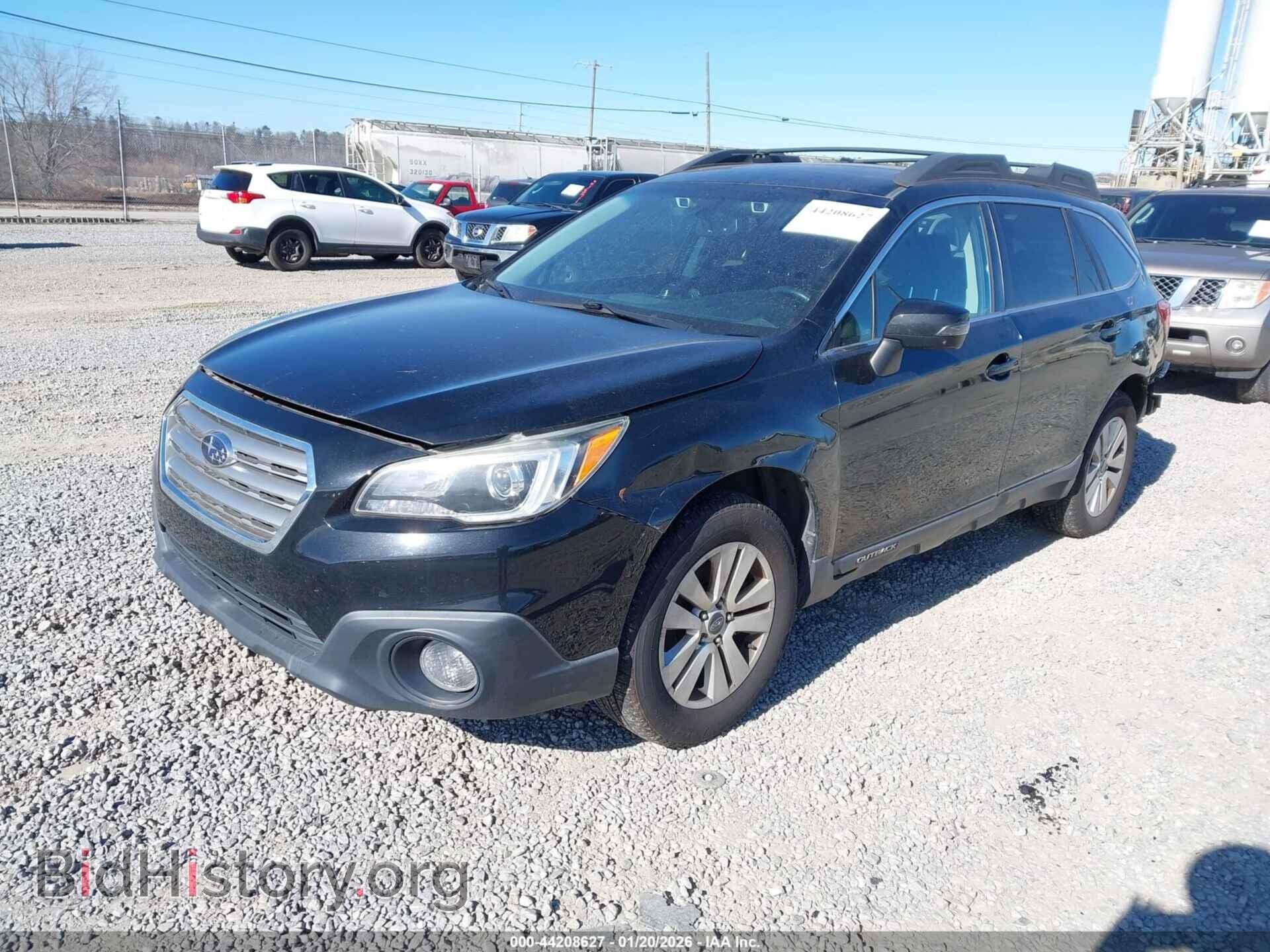 2016 SUBARU OUTBACK - VIN: 4S4BSAHC2G3227797 - Фото 2