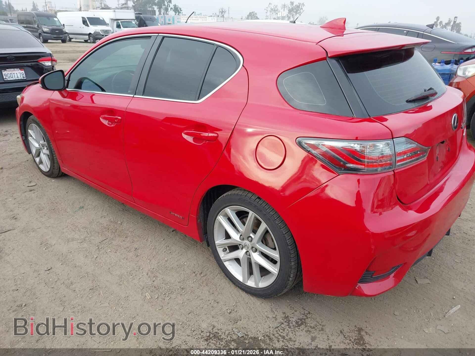 2014 LEXUS CT 200H - VIN: JTHKD5BH4E2182924 - Photo 3