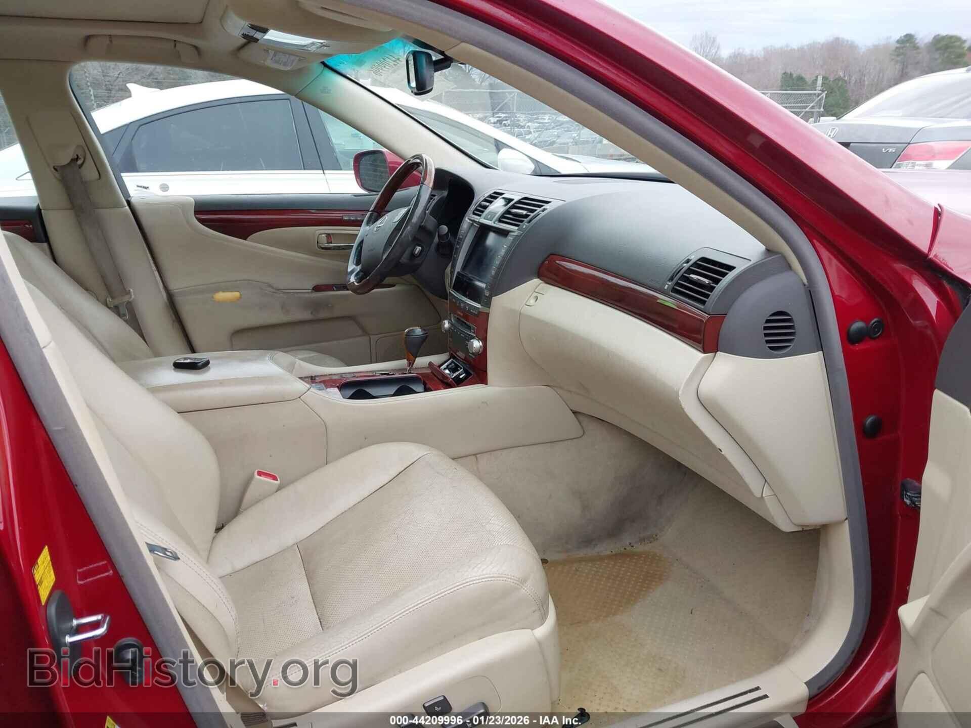2012 LEXUS LS 460 - VIN: JTHBL5EF9C5111663 - Фото 5