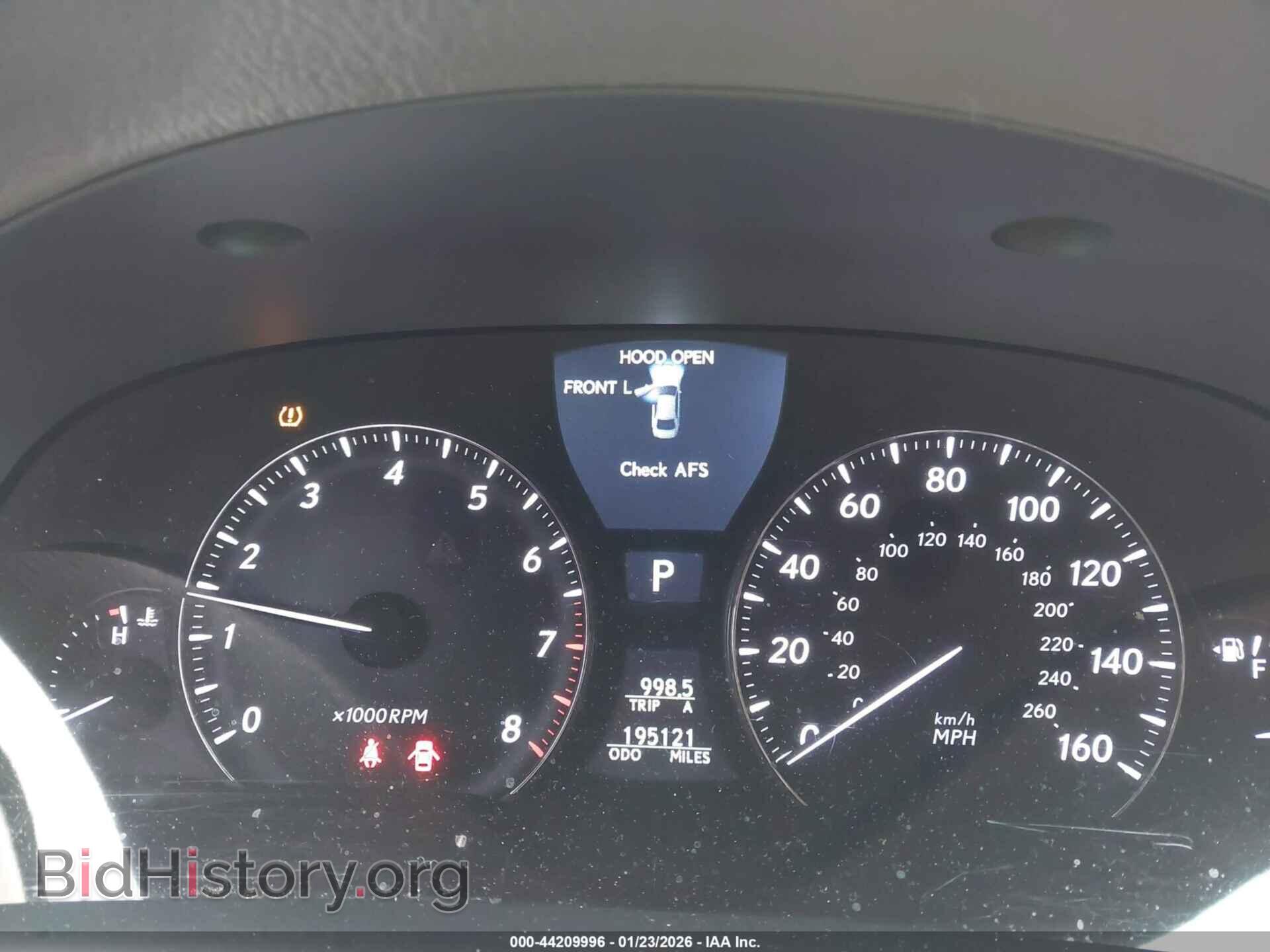 2012 LEXUS LS 460 - VIN: JTHBL5EF9C5111663 - Фото 7