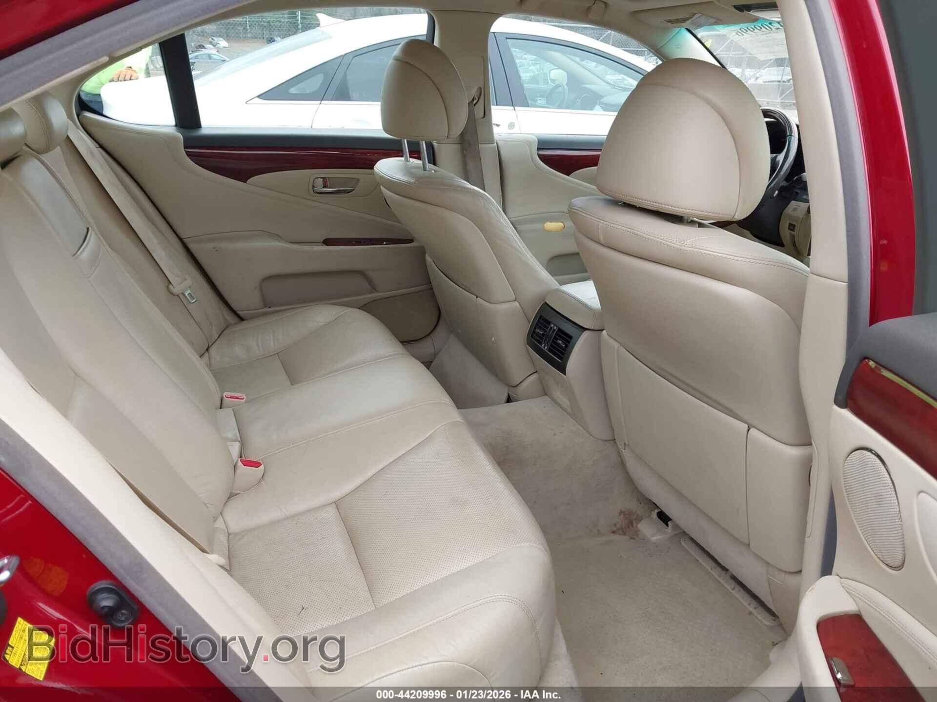 2012 LEXUS LS 460 - VIN: JTHBL5EF9C5111663 - Фото 8