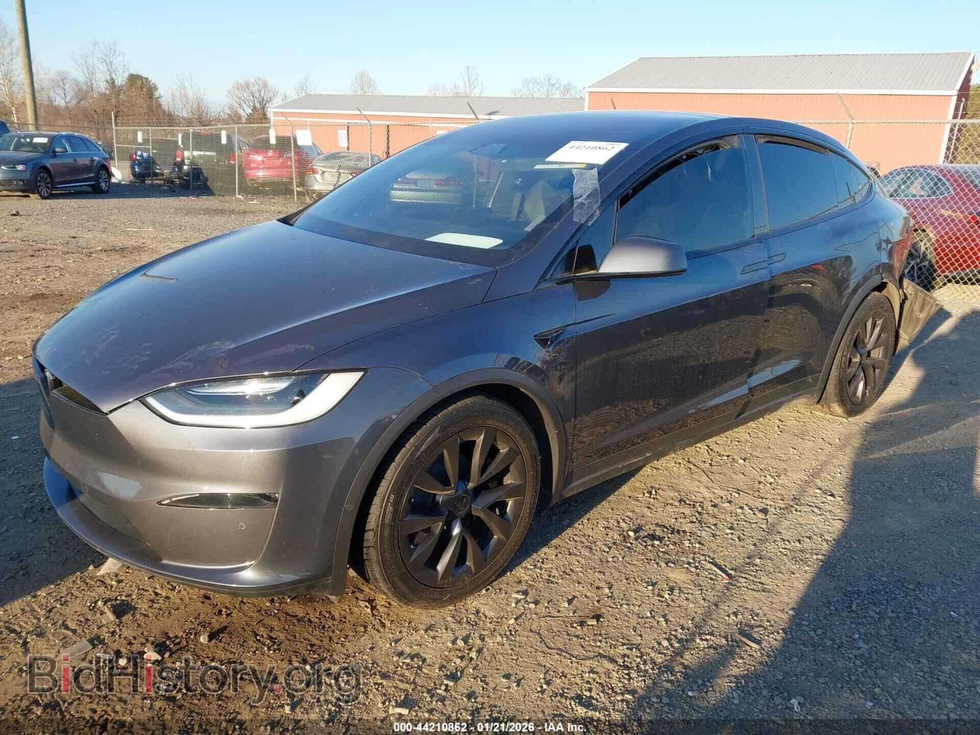 2022 TESLA MODEL X - VIN: 7SAXCAE51NF361877 - Фото 2