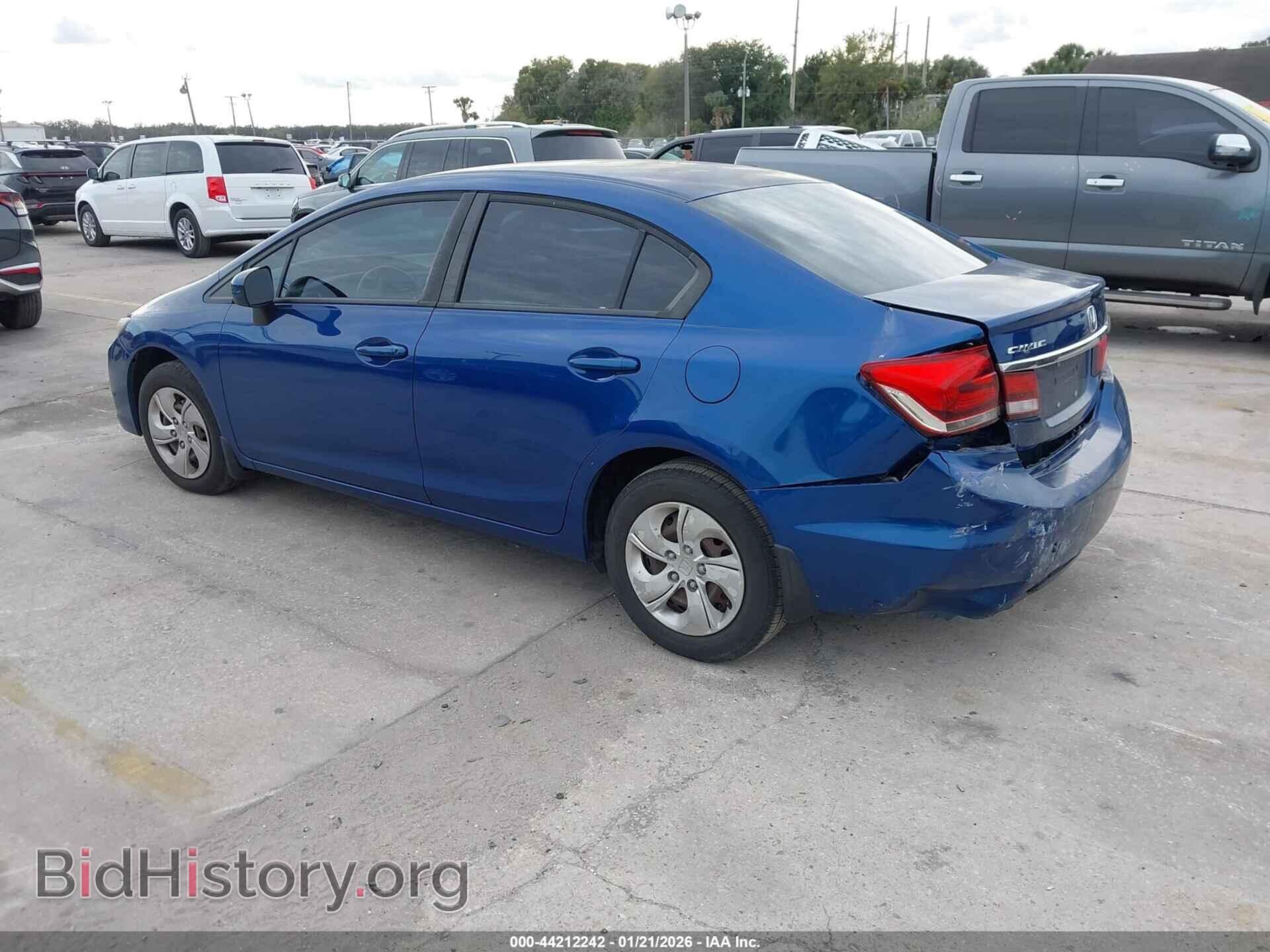 2014 HONDA CIVIC - VIN: 19XFB2F53EE012502 - Фото 3
