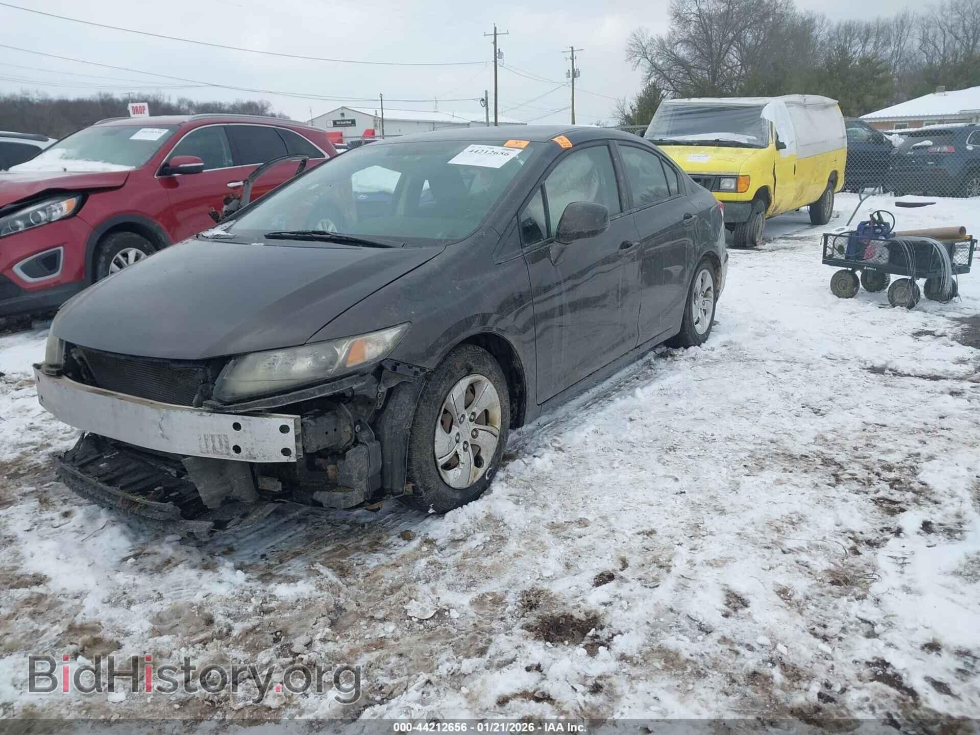 2013 HONDA CIVIC - VIN: 19XFB2F59DE034650 - Фото 2