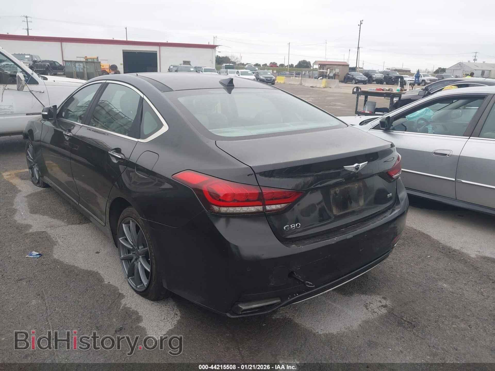 2018 GENESIS G80 - VIN: KMHGN4JE6JU244209 - Фото 3