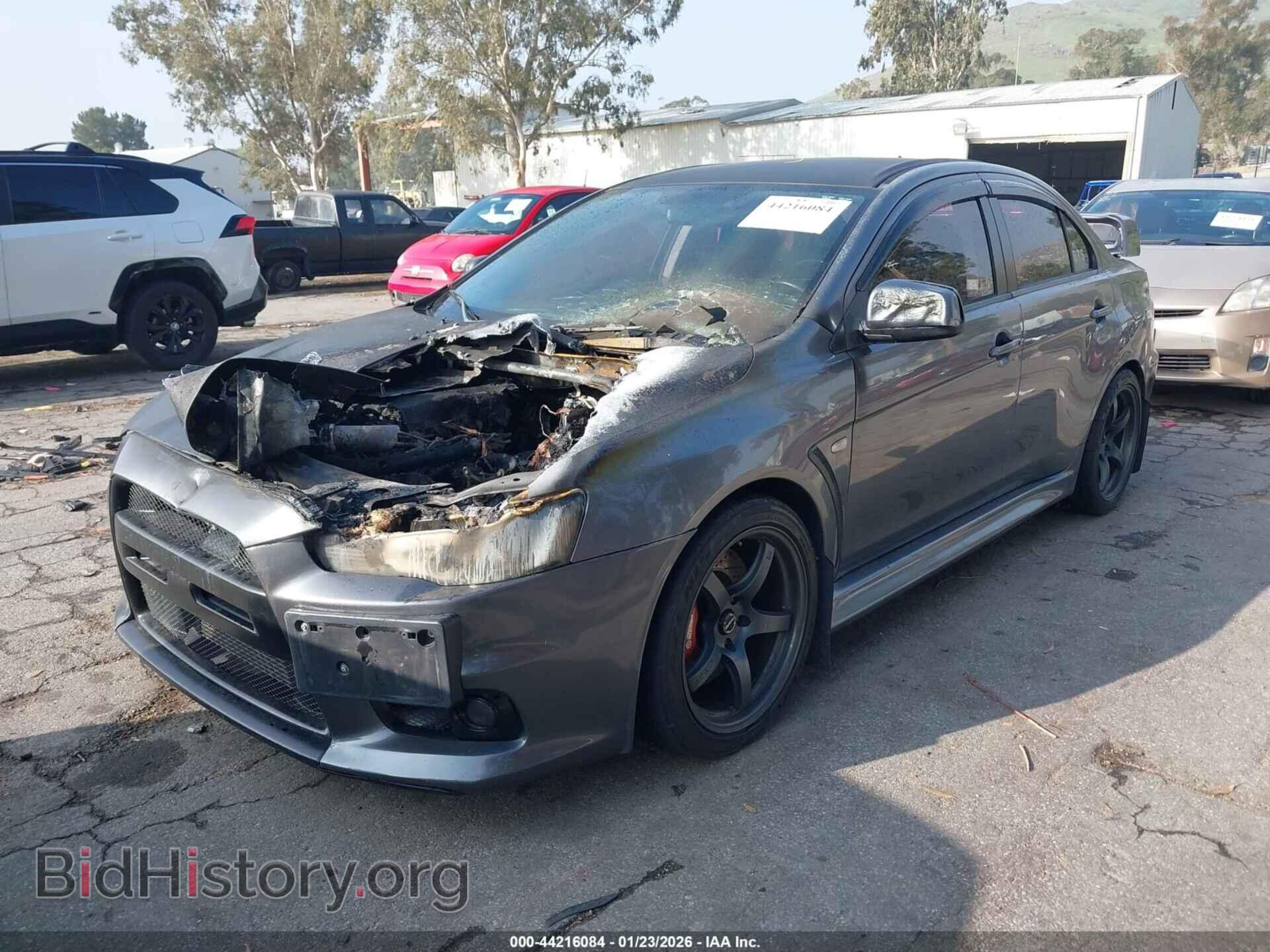 2010 MITSUBISHI LANCER EVOLUTION - VIN: JA32W6FV8AU034161 - Photo 2
