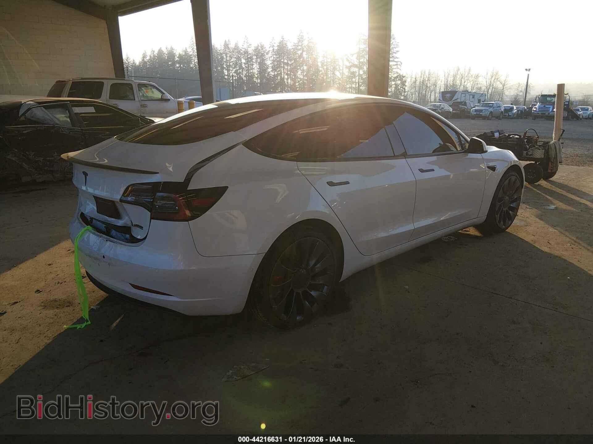 2022 TESLA MODEL 3 - VIN: 5YJ3E1EC9NF263765 - Фото 4