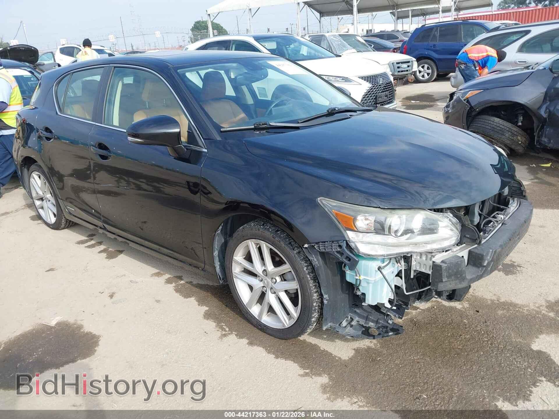 Фотография JTHKD5BH3E2207103 - LEXUS CT 200H 2014