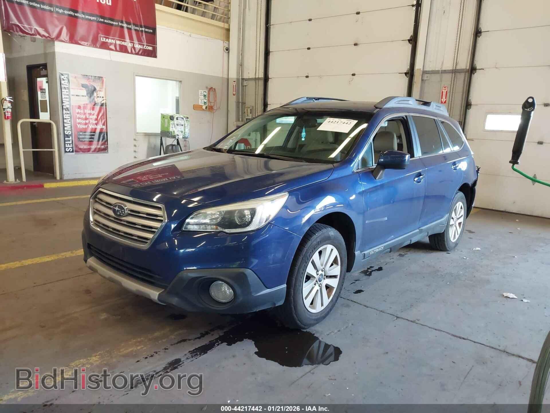 2015 SUBARU OUTBACK - VIN: 4S4BSAEC1F3209410 - Фото 2