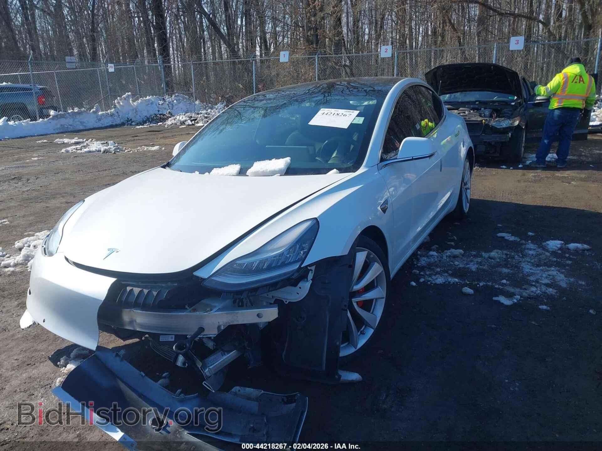 2019 TESLA MODEL 3 - VIN: 5YJ3E1EB0KF413684 - Фото 2