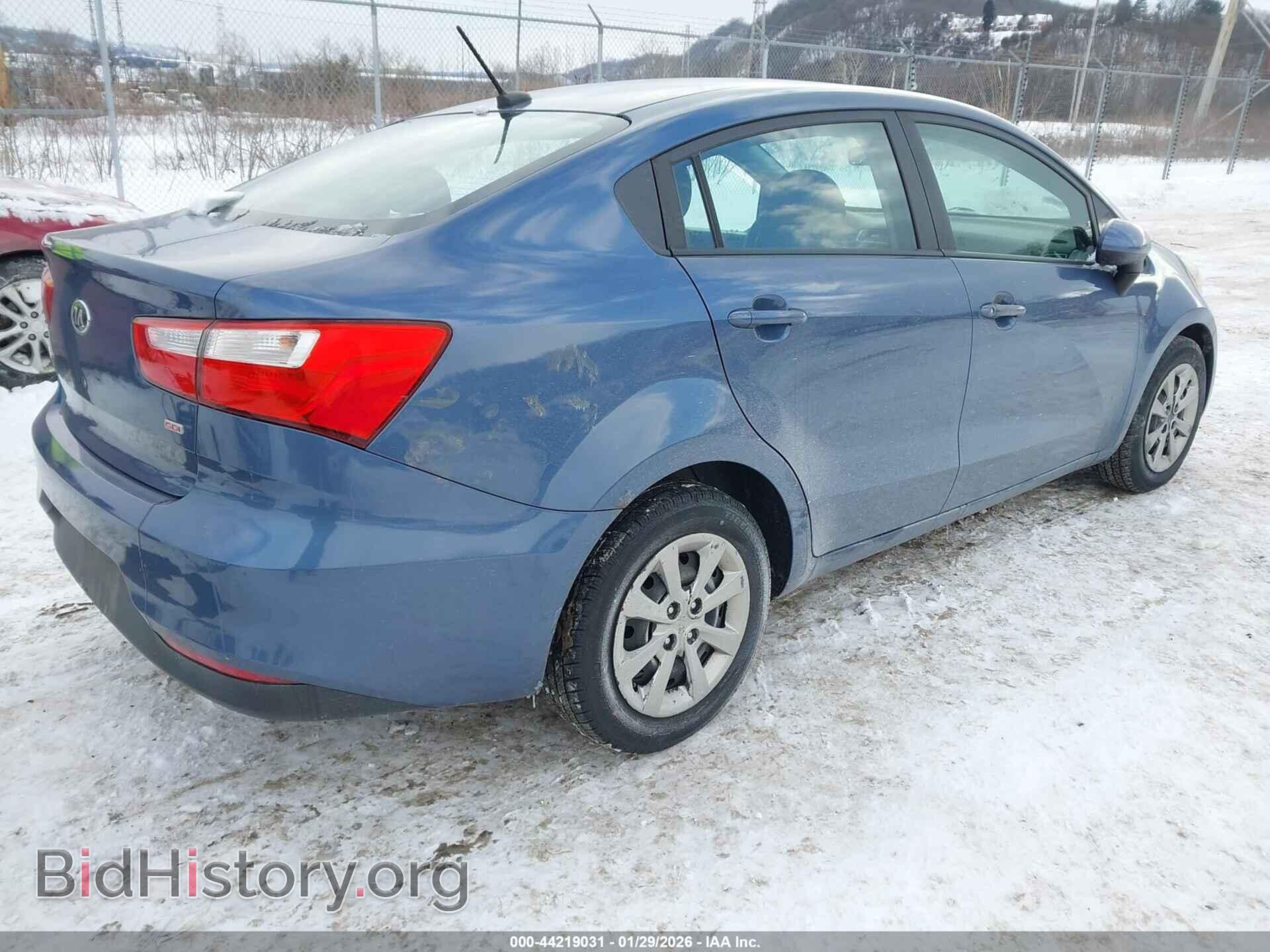 2016 KIA RIO - VIN: KNADM4A39G6660368 - Фото 4