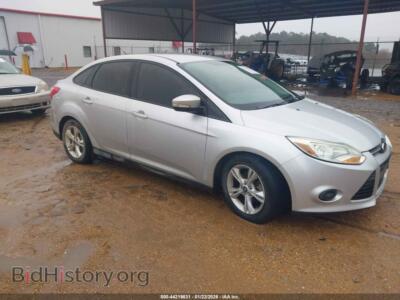 2014 Ford FOCUS SE, серебристый — VIN 1FADP3F29EL295702, IAAI