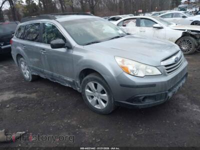 2011 Subaru OUTBACK 2.5I Premium, gray — VIN 4S4BRBCC8B3347783, IAAI