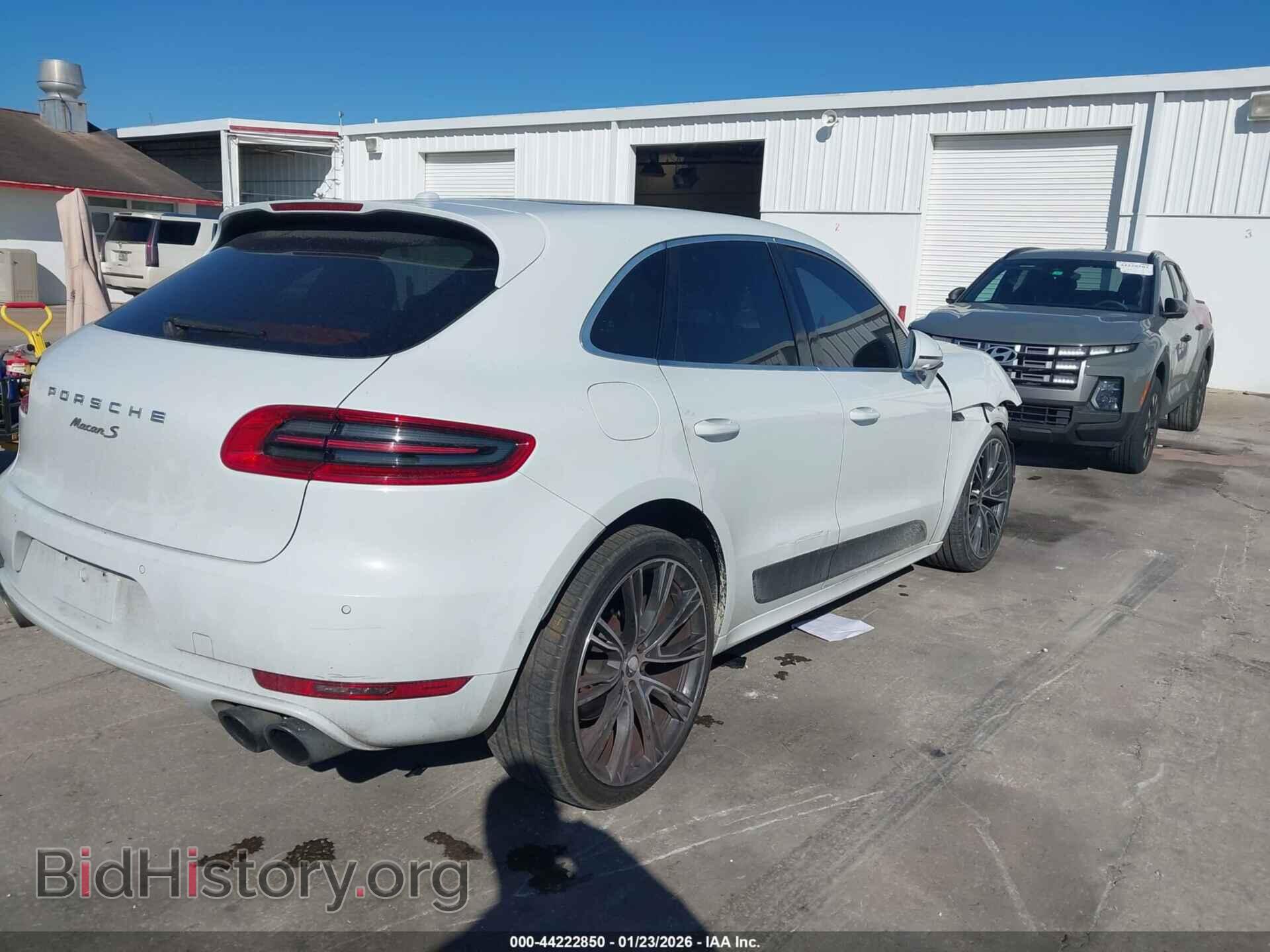 2016 PORSCHE MACAN - VIN: WP1AB2A58GLB41846 - Photo 4