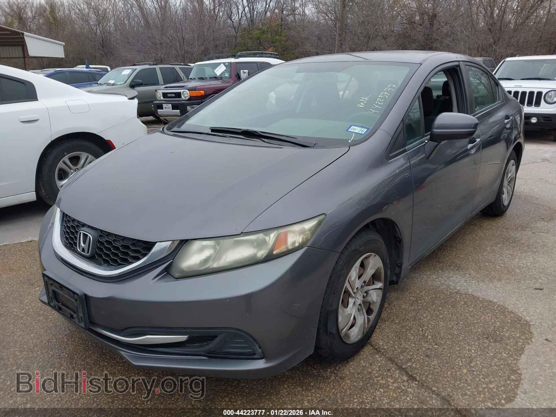 2014 HONDA CIVIC - VIN: 19XFB2F58EE039744 - Фото 2