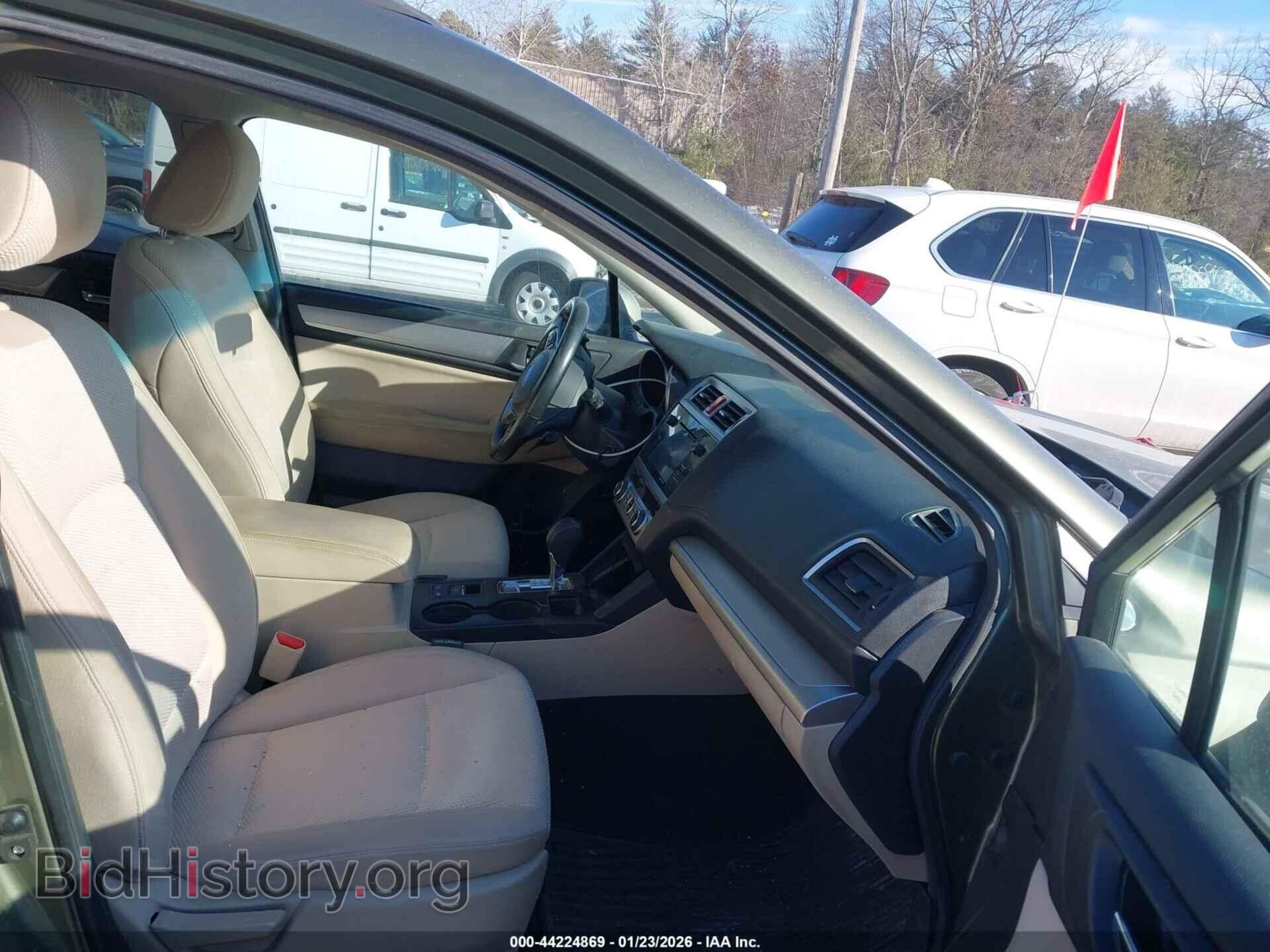 2016 SUBARU OUTBACK - VIN: 4S4BSACC6G3240835 - Фото 5